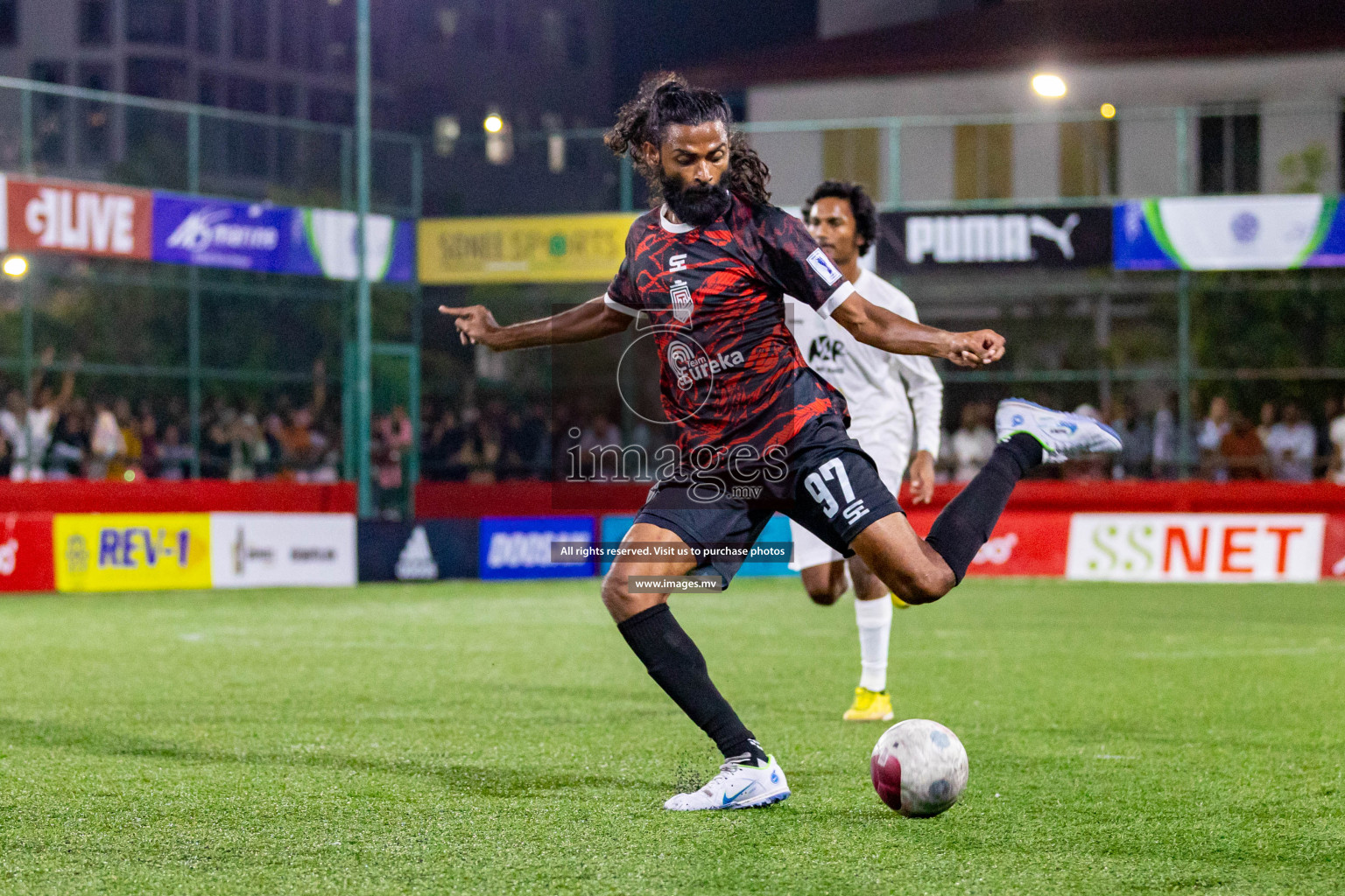 HA. Muraidhoo vs HA. Filladhoo in Day 13 of Golden Futsal Challenge 2023 on 17 February 2023 in Hulhumale, Male, Maldives