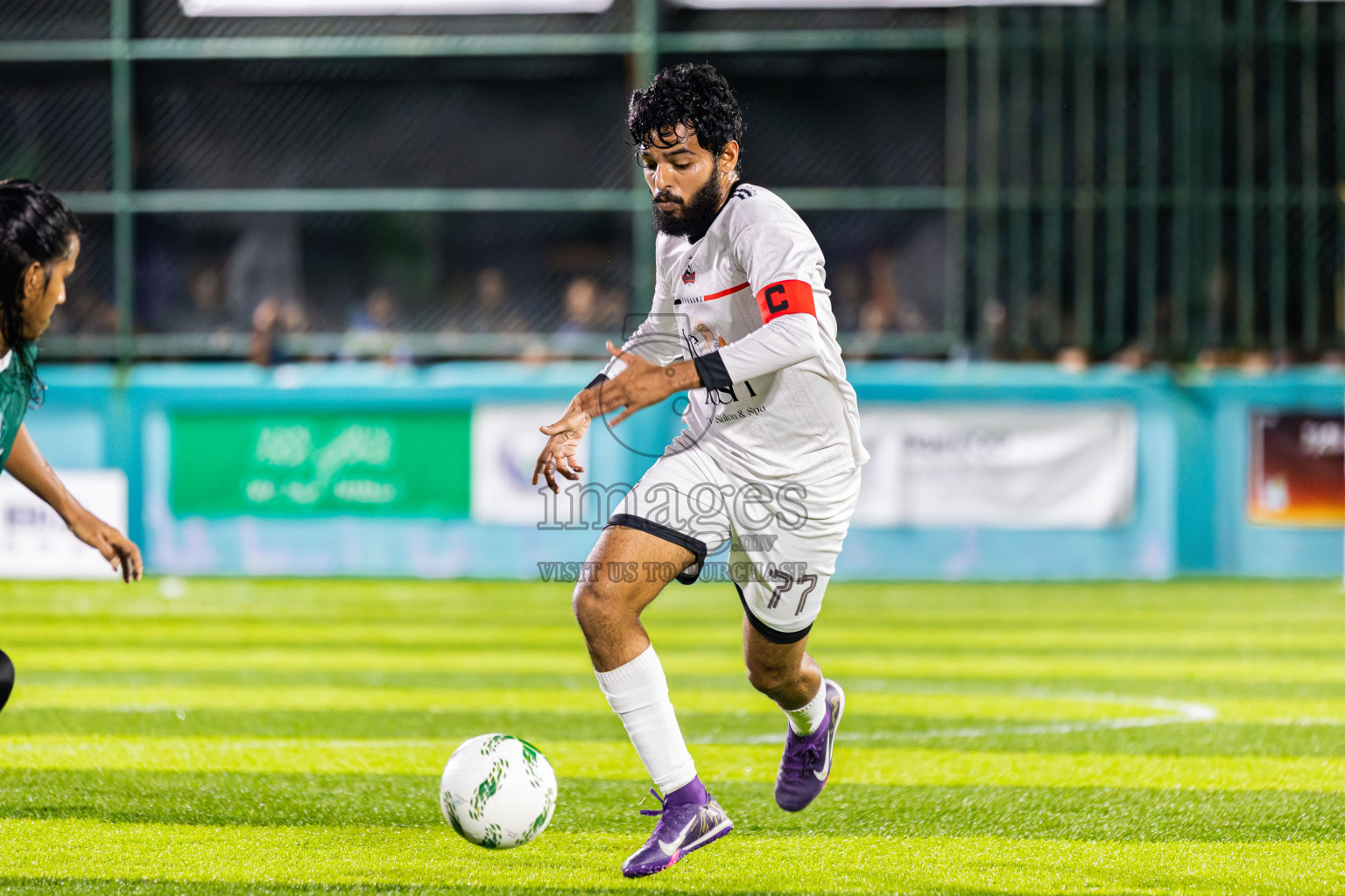 Ifhaams vs Dee Cee Jay SC in Final of Laamehi Dhiggaru Ekuveri Futsal Challenge 2025 was held on Tuesday, 29th July 2025, at Dhiggaru Futsal Ground, Dhiggaru, Maldives Photos: Areef Adam / images.mv