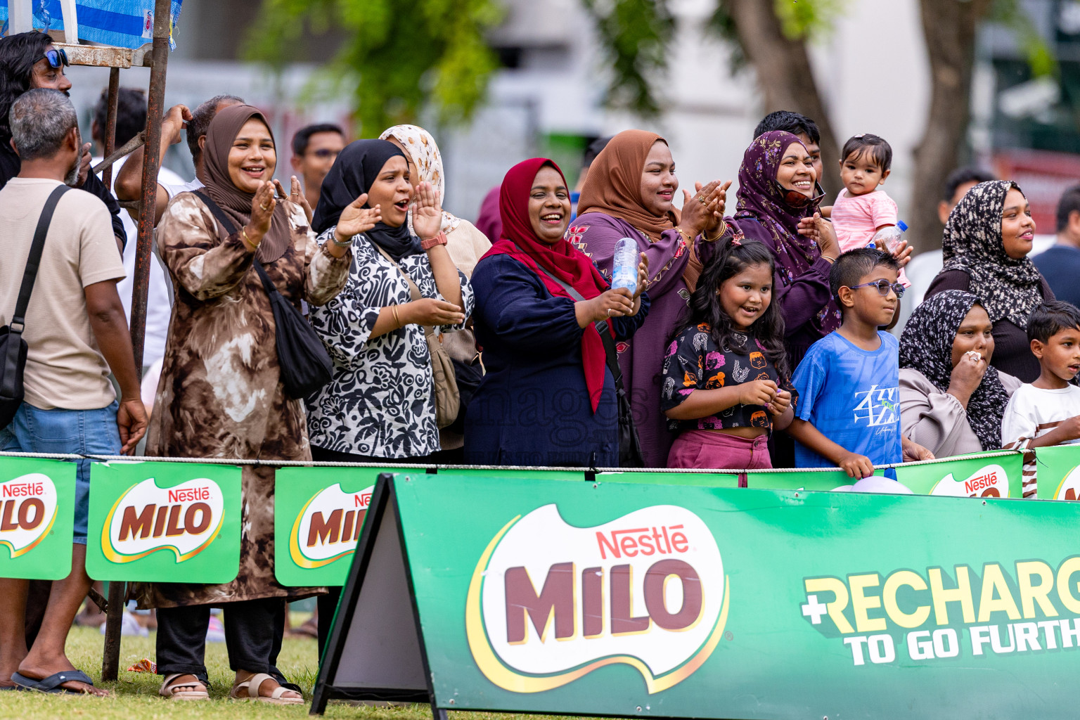 Day 1 of MILO SVAM Juniors 2025 (U-8) was held at Henveiru Stadium in Male', Maldives on Thursday, 26th June 2025. 
Photos: Hassan Simah / images.mv