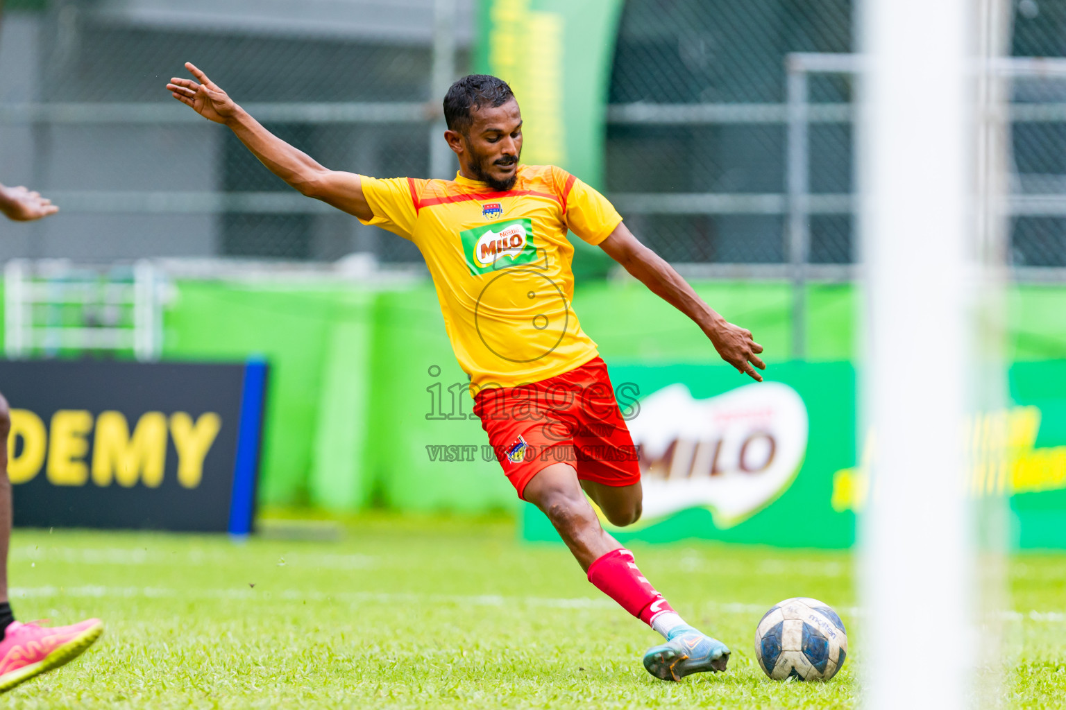 Day 3 of MILO Soccer 7 v 7 Championship 2024 was held at Henveiru Stadium in Male', Maldives on Saturday, 25th April 2024. Photos: Nausham Waheed / images.mv