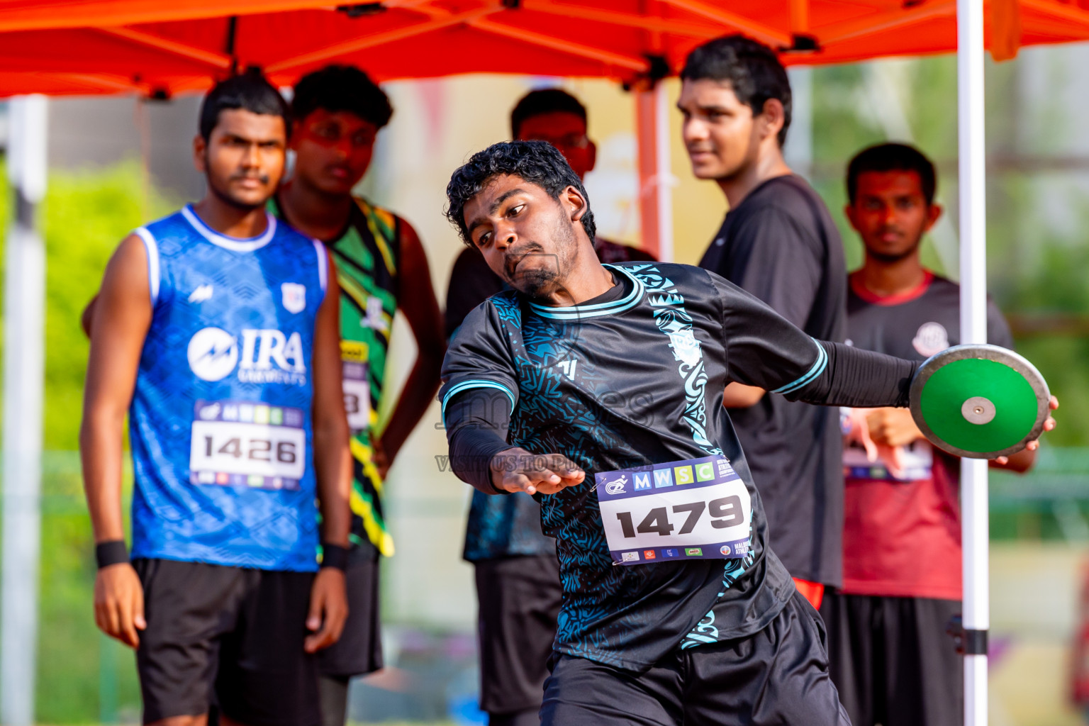 Day 5 of MWSC Interschool Athletics Championships 2024 held in Hulhumale Running Track, Hulhumale, Maldives on Wednesday, 13th November 2024. Photos by: Nausham Waheed / Images.mv