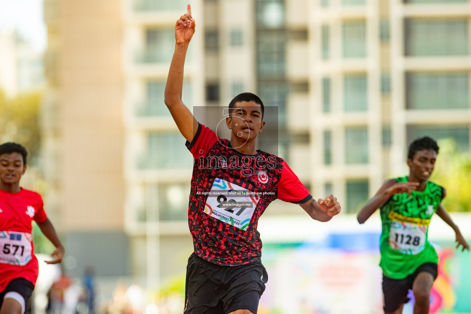 Day four of Inter School Athletics Championship 2023 was held at Hulhumale' Running Track at Hulhumale', Maldives on Wednesday, 17th May 2023. Photos: Nausham Waheed/ images.mv