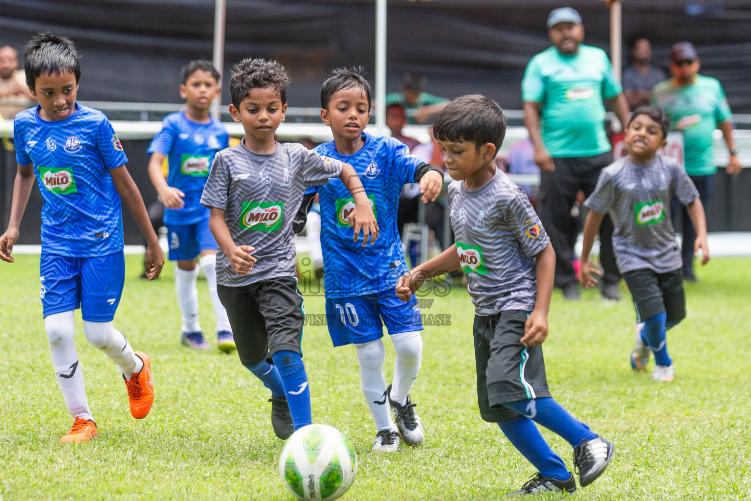 Day 2 of MILO Kids Football Fiesta was held at National Stadium in Male', Maldives on Saturday, 24th February 2024.