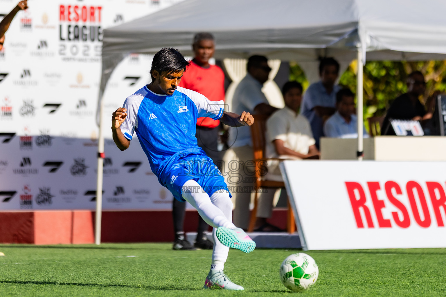 Summer Island Resort vs Hilton Amingiri in Resort League 2025 (North Male Zone) day 11 was held on Saturday, 13th September 2025 in One And Only Reethi Rah Maldives Resort, Photos: Areef Adam / images.mv