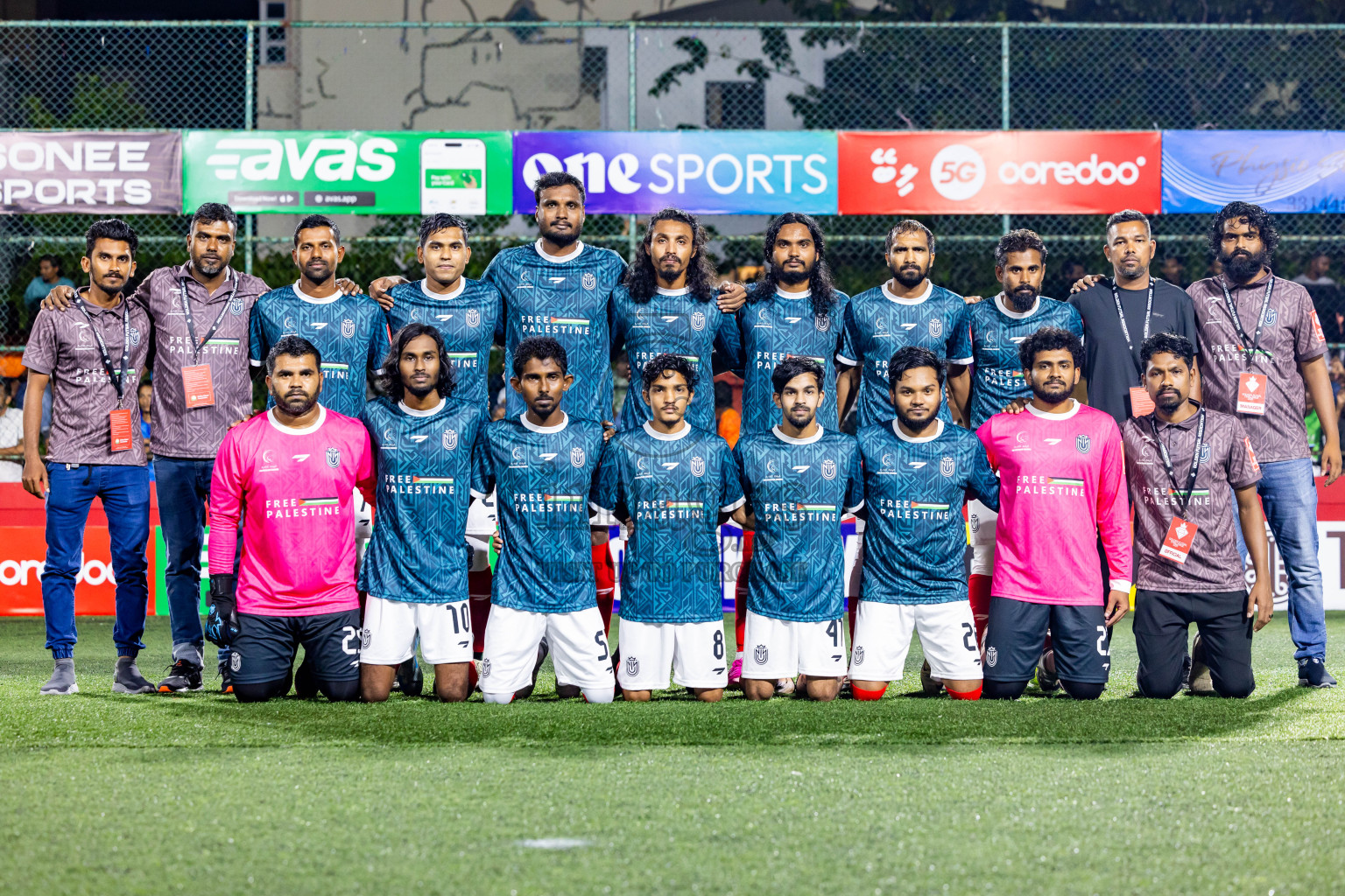 Hdh Naivaadhoo VS Hdh Nolhivaram in Day 9 of Golden Futsal Challenge 2025 was held on Monday, 13th January 2025, in Hulhumale', Maldives Photos: Nausham Waheed , Ismail Thoriq / images.mv