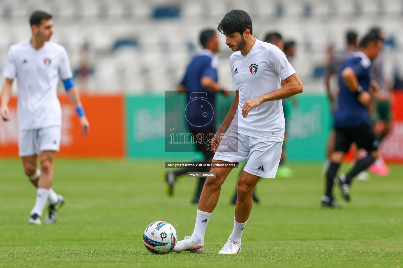 Pakistan vs Kuwait in SAFF Championship 2023 held in Sree Kanteerava Stadium, Bengaluru, India, on Saturday, 24th June 2023. Photos: Hassan Simah / images.mv