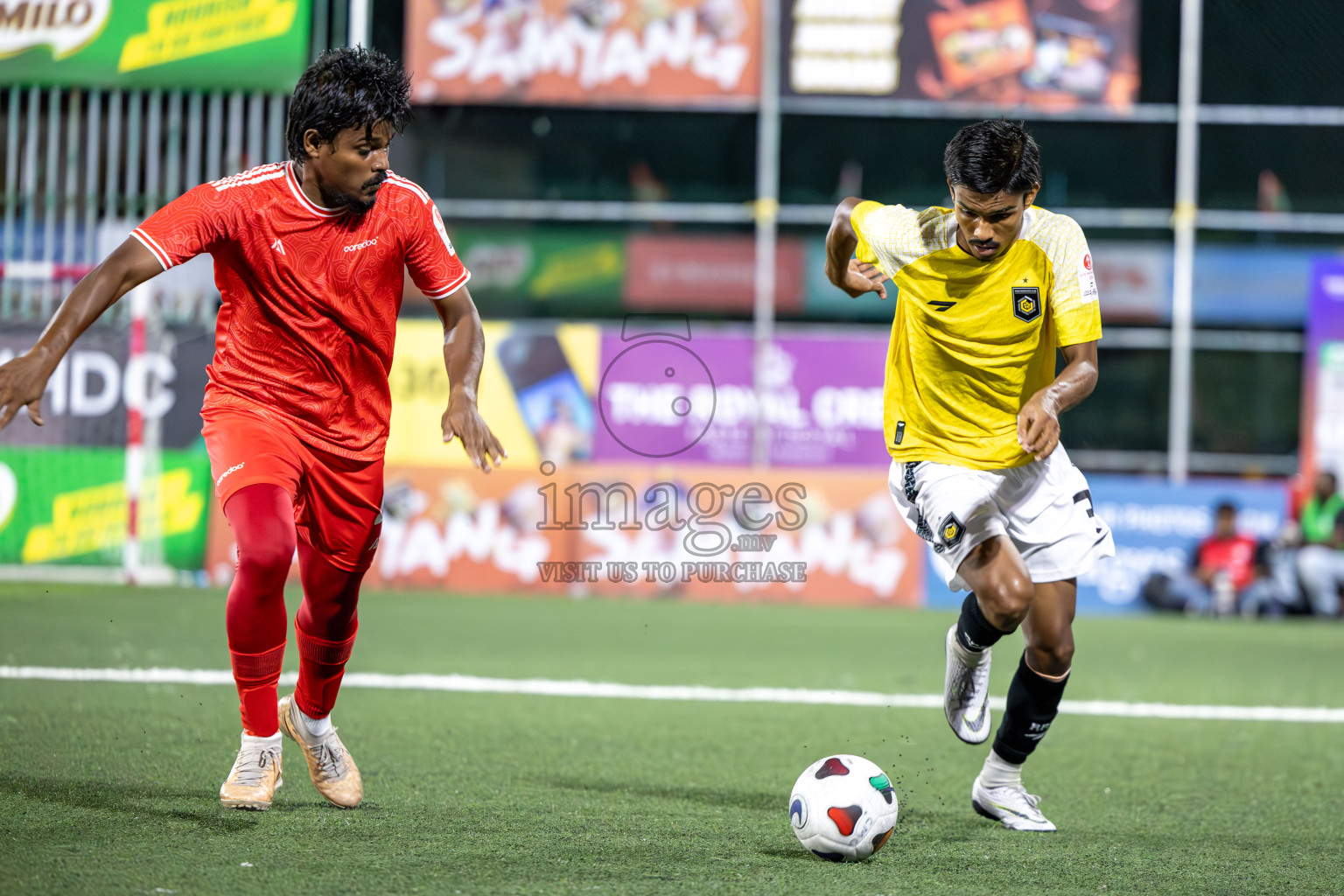 RRC vs Ooredoo Maldives in Club Maldives Cup 2024 held in Rehendi Futsal Ground, Hulhumale', Maldives on Saturday, 28th September 2024. Photos: Ismail Thoriq / images.mv