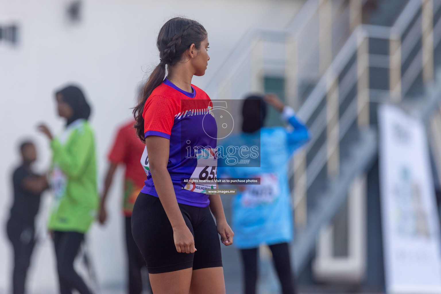 Day two of Inter School Athletics Championship 2023 was held at Hulhumale' Running Track at Hulhumale', Maldives on Sunday, 15th May 2023. Photos: Shuu/ Images.mv