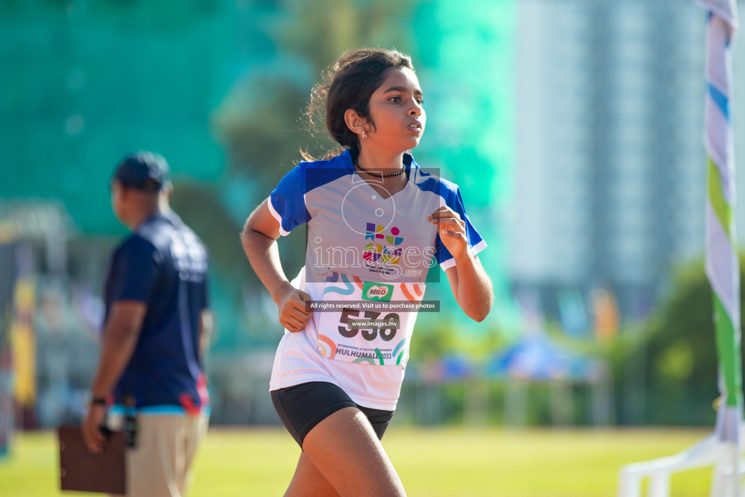 Day three of Inter School Athletics Championship 2023 was held at Hulhumale' Running Track at Hulhumale', Maldives on Tuesday, 16th May 2023. Photos: Nausham Waheed / images.mv