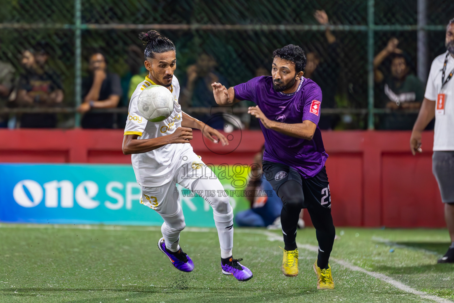 Dhandimagu vs GA Kanduhulhudhoo in Zone Round on Day 30 of Golden Futsal Challenge 2024, held on Tuesday , 14th February 2024 in Hulhumale', Maldives
Photos: Ismail Thoriq / images.mv