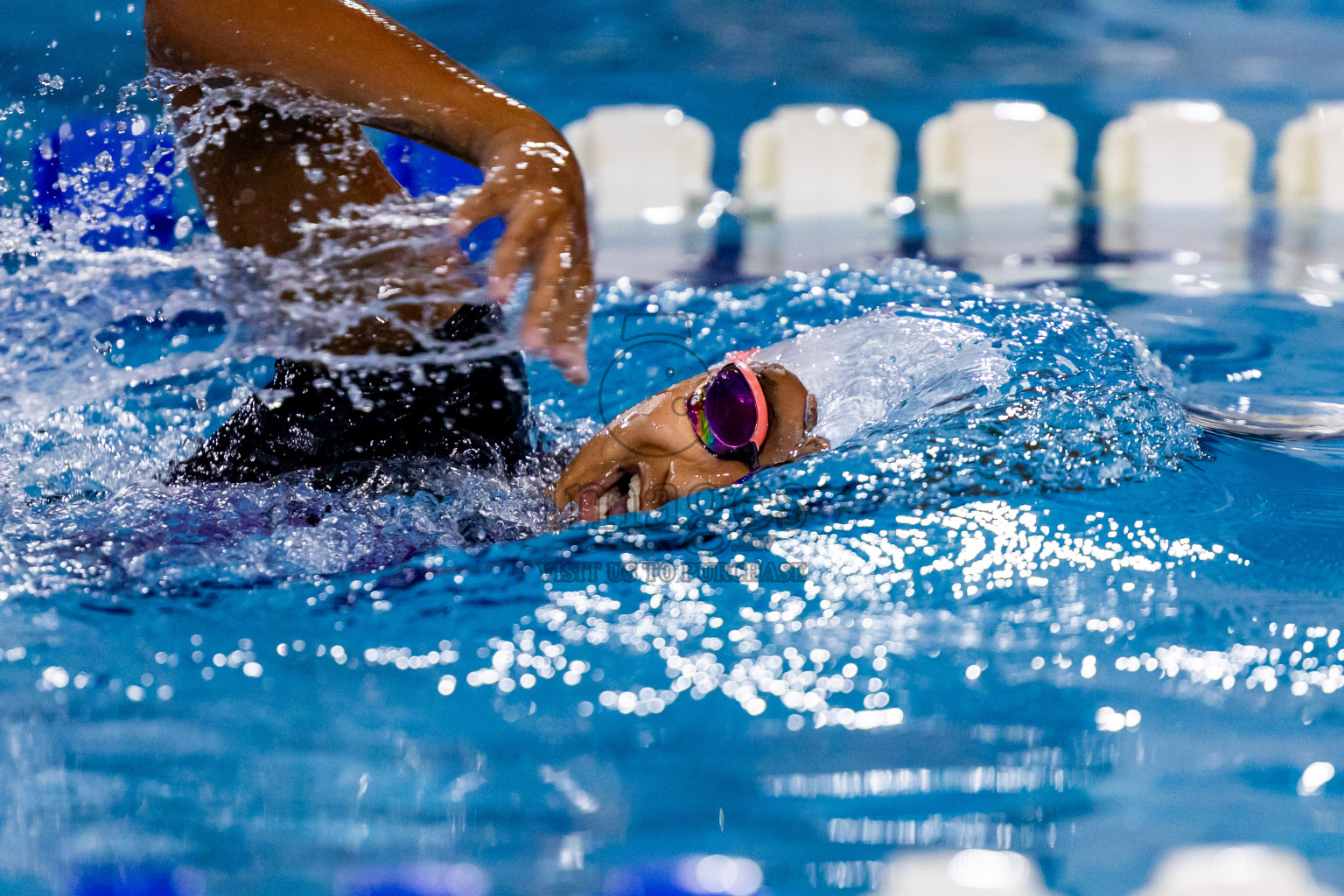 Day 5 of 20th Inter-school Swimming Competition 2024 held in Hulhumale', Maldives on Wednesday, 16th October 2024. Photos: Nausham Waheed / images.mv