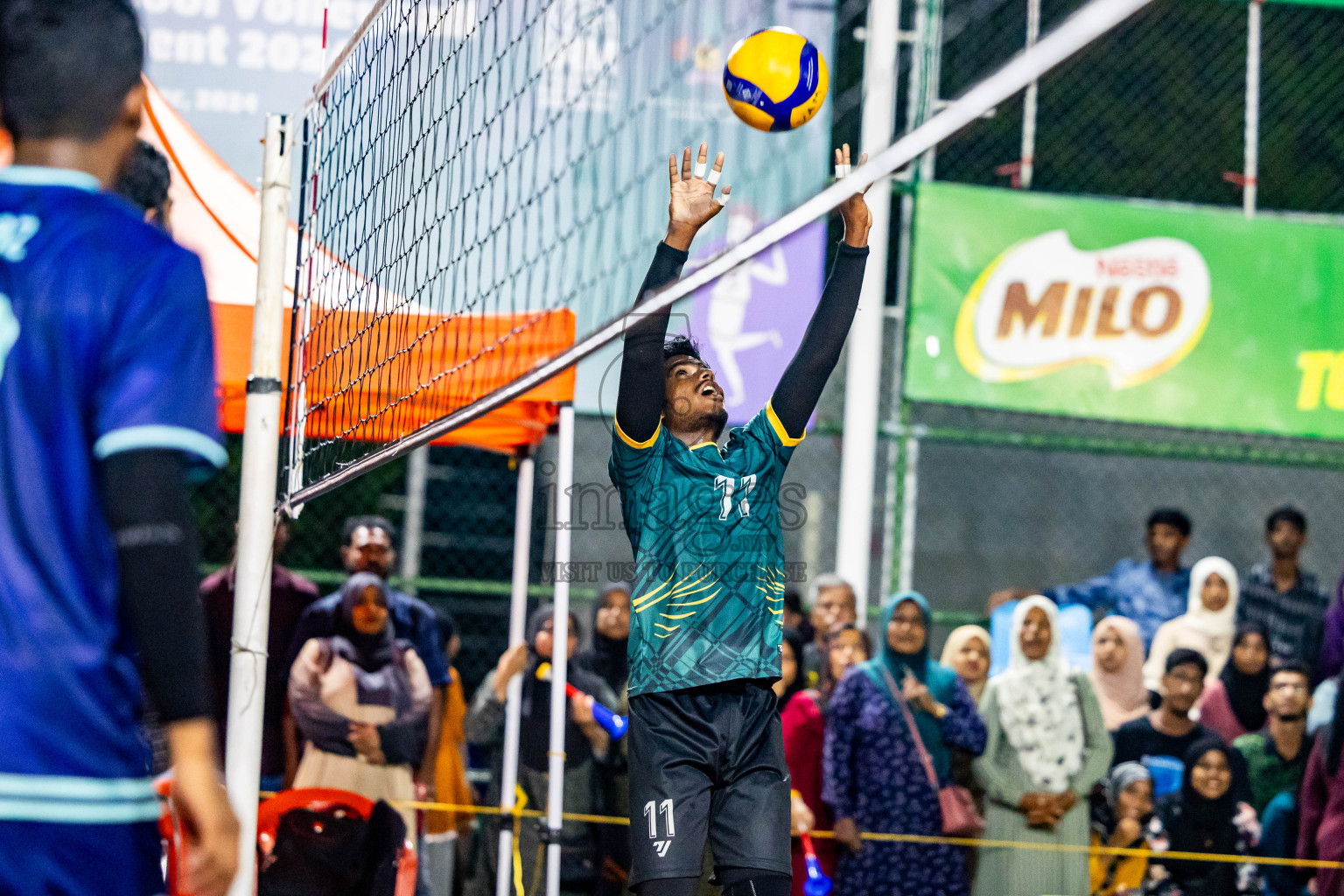 Day 13 of Interschool Volleyball Tournament 2024 was held in Ekuveni Volleyball Court at Male', Maldives on Thursday, 5th December 2024. Photos: Nausham Waheed / images.mv