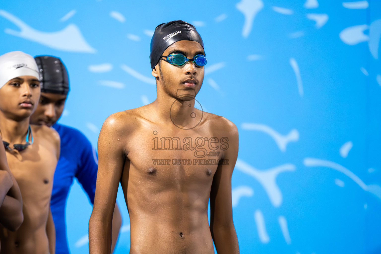 Day 2 of 20th BML Inter-school Swimming Competition 2024 held in Hulhumale', Maldives on Sunday, 13th October 2024. Photos: Ismail Thoriq / images.mv