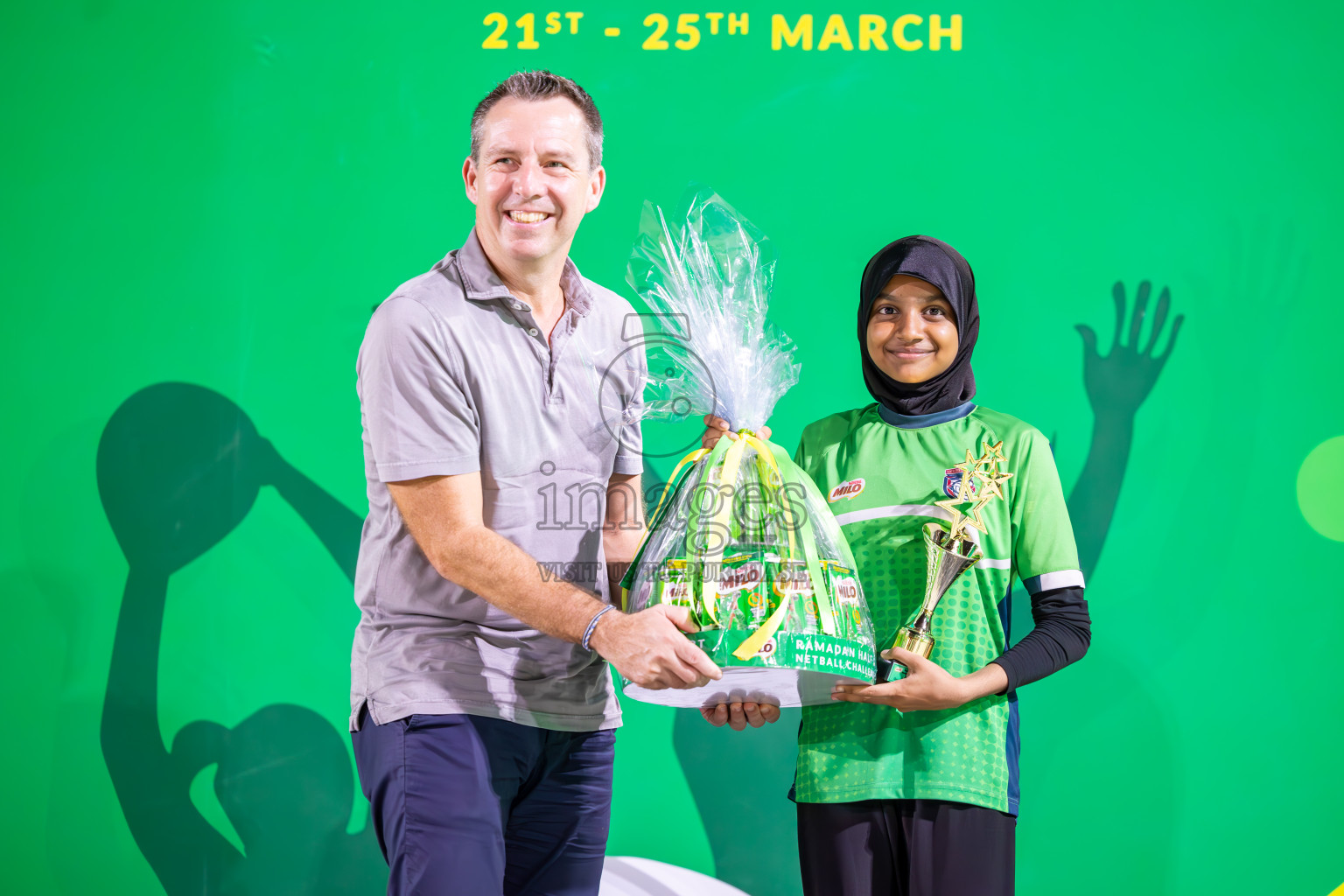 Finals of Milo Ramadan Half Court Netball Challenge on 24th March 2024, held in Central Park, Hulhumale, Male', Maldives
Photos: Ismail Thoriq / imagesmv