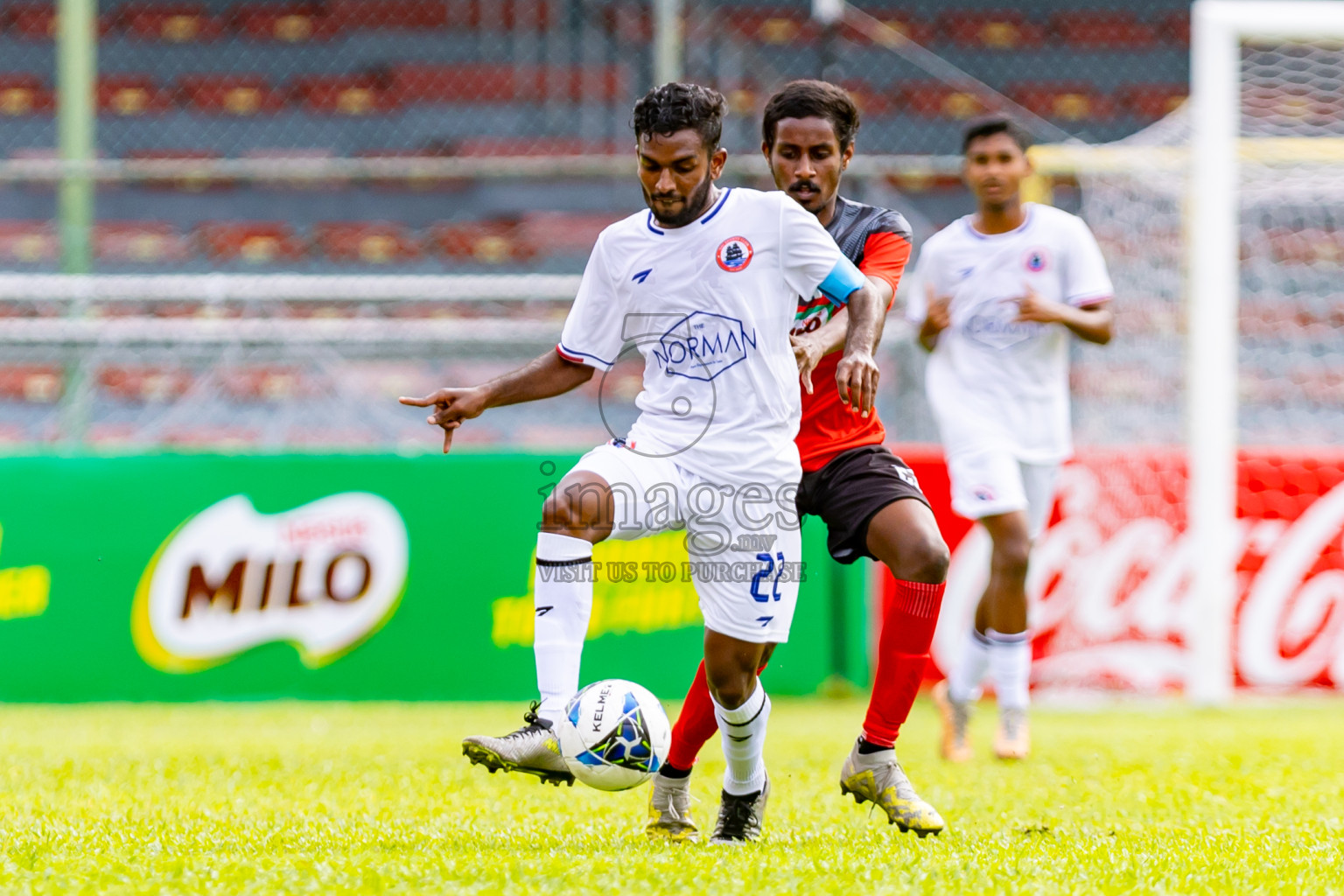 TC Sports Club vs Ode Sports Club in day 1 of Under 19 Youth Championship 2024 was held at National Stadium in Male', Maldives on Sunday, 9th June 2024. Photos: Nausham Waheed / images.mv