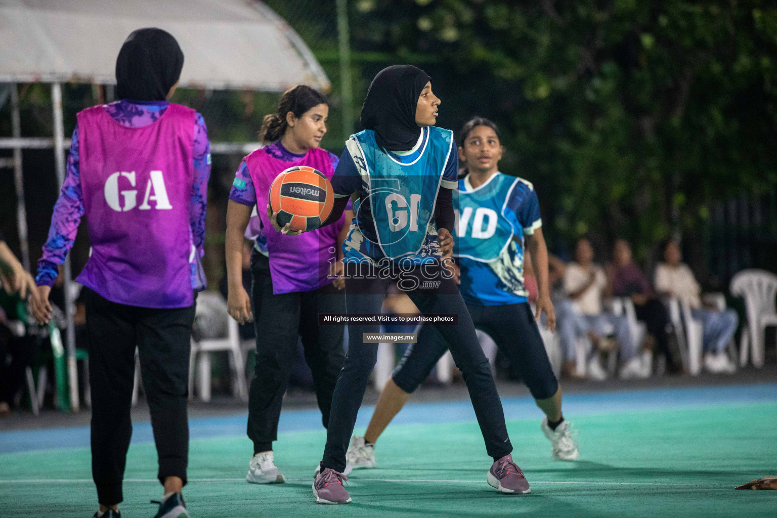 Day 4 of 20th Milo National Netball Tournament 2023, held in Synthetic Netball Court, Male', Maldives on 2nd  June 2023 Photos: Nausham Waheed/ Images.mv