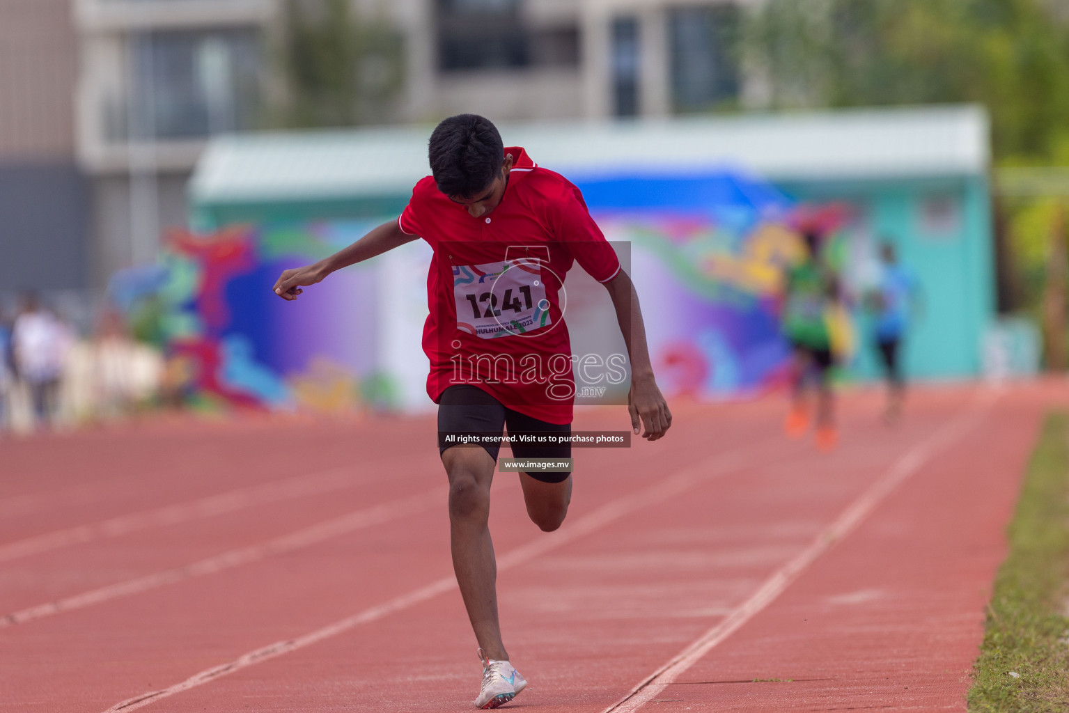 Day two of Inter School Athletics Championship 2023 was held at Hulhumale' Running Track at Hulhumale', Maldives on Sunday, 15th May 2023. Photos: Shuu/ Images.mv