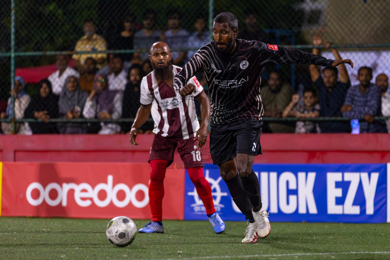 ADh Maamigili vs ADh Fenfushi in Day 12 of Golden Futsal Challenge 2024 was held on Friday, 26th January 2024, in Hulhumale', Maldives
Photos: Ismail Thoriq / images.mv