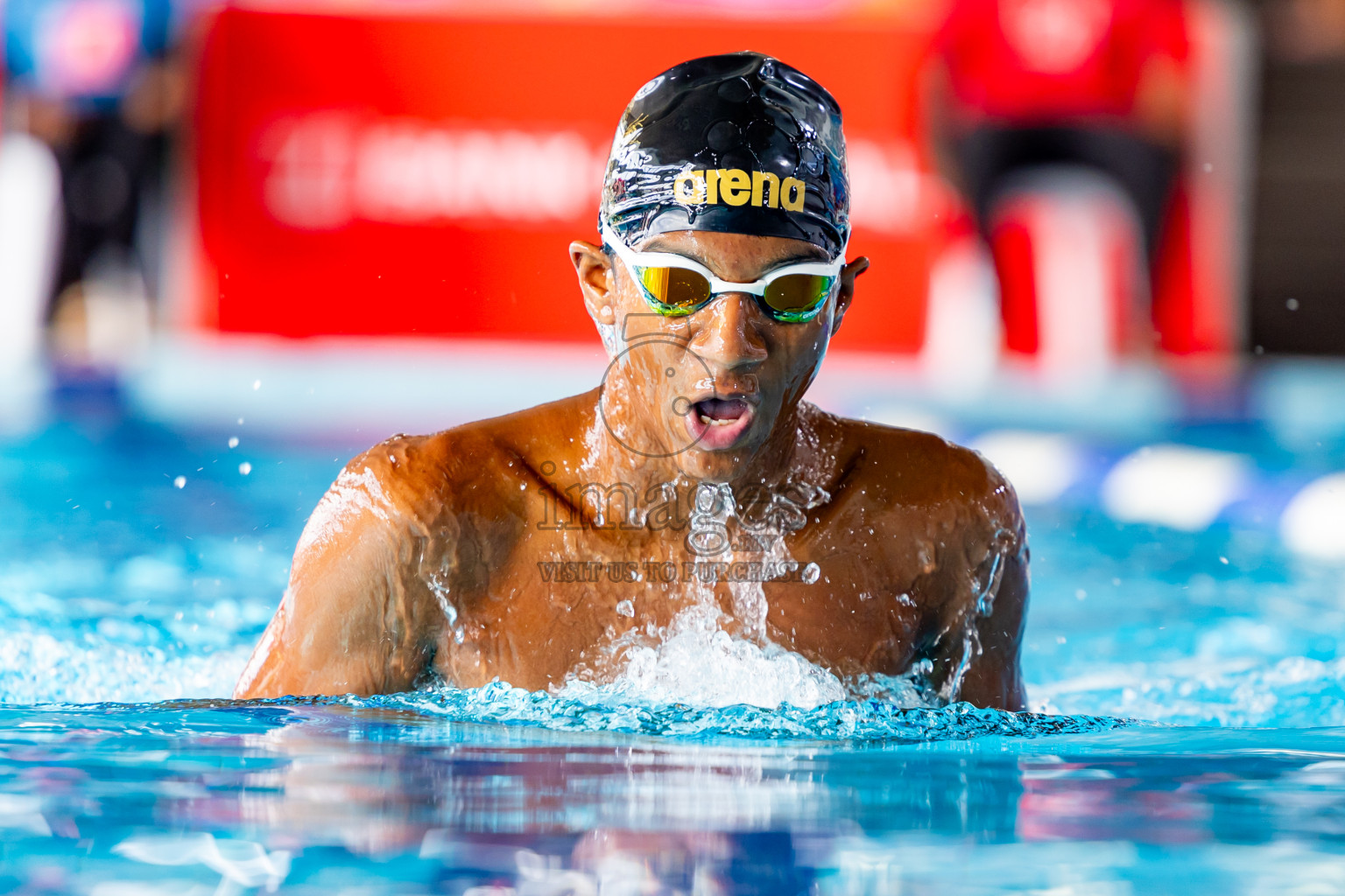 Day 2 of National Swimming Competition 2024 held in Hulhumale', Maldives on Saturday, 14th December 2024. Photos: Nausham Waheed / images.mv