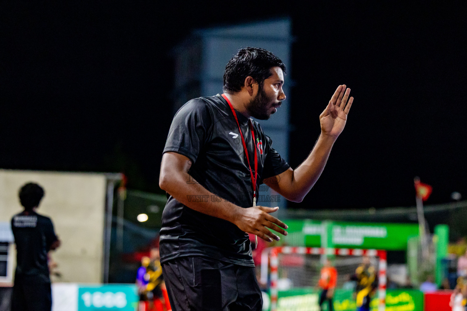 U-19 National Team vs Bangladesh Ansarvdp from Handball International Friendly Series held in Handball ground, Male', Maldives on Sunday, 30th June 2023 Photos: Nausham Waheed/ Images.mv