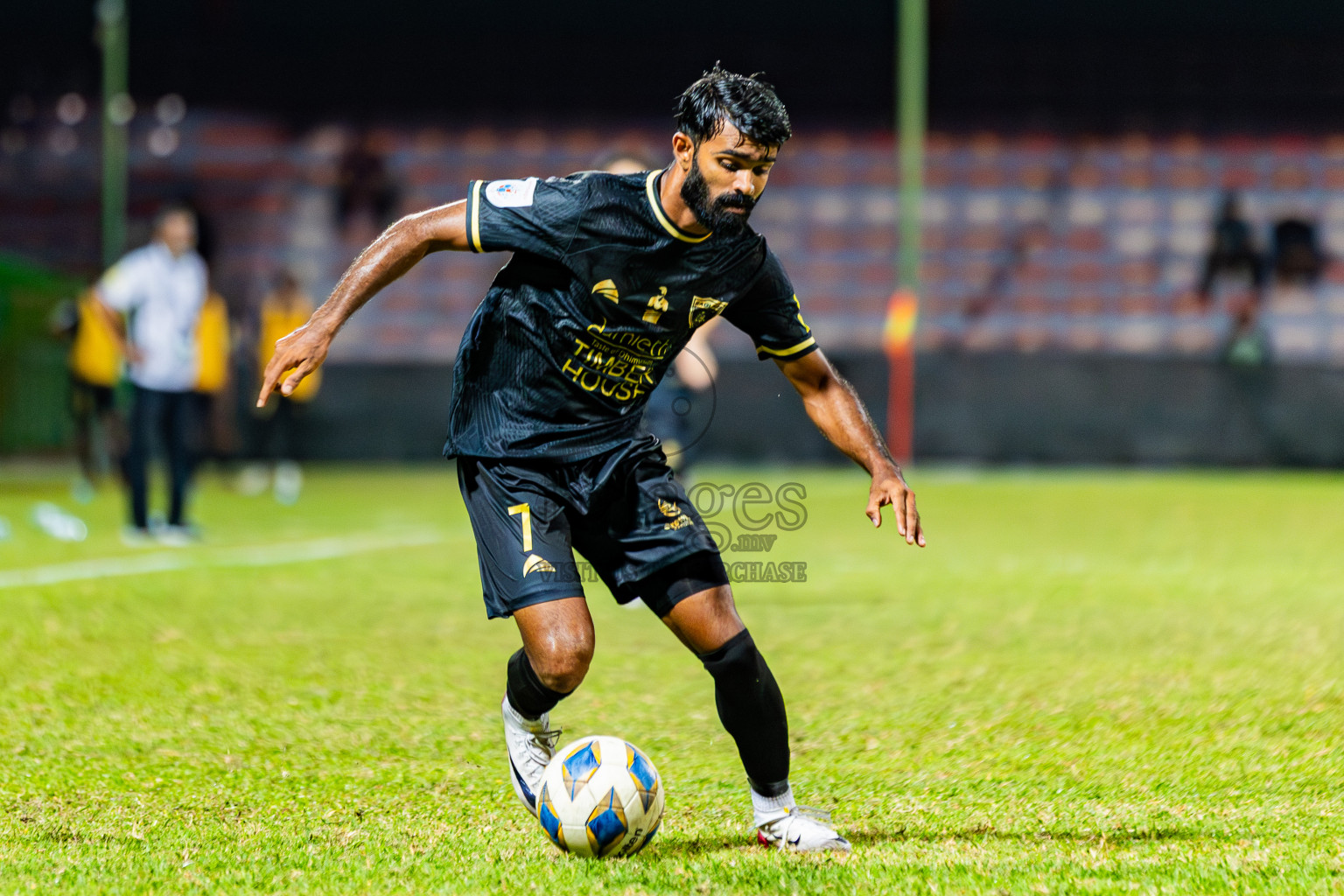Club Eagles vs Club Green Streets in Dhivehi Premier League 2025/26 held in National Football Stadium, Male', Maldives on Wednesday, 1st September 2025. Photos: Areef Adam / Images.mv