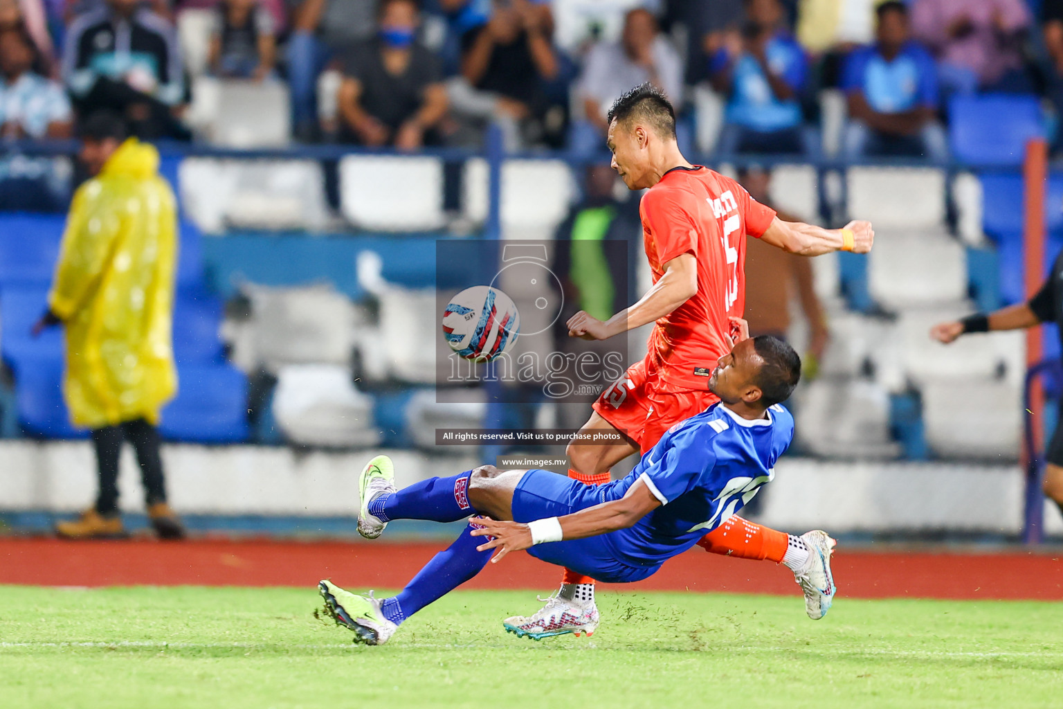 Nepal vs India in SAFF Championship 2023 held in Sree Kanteerava Stadium, Bengaluru, India, on Saturday, 24th June 2023. Photos: Nausham Waheed, Hassan Simah / images.mv