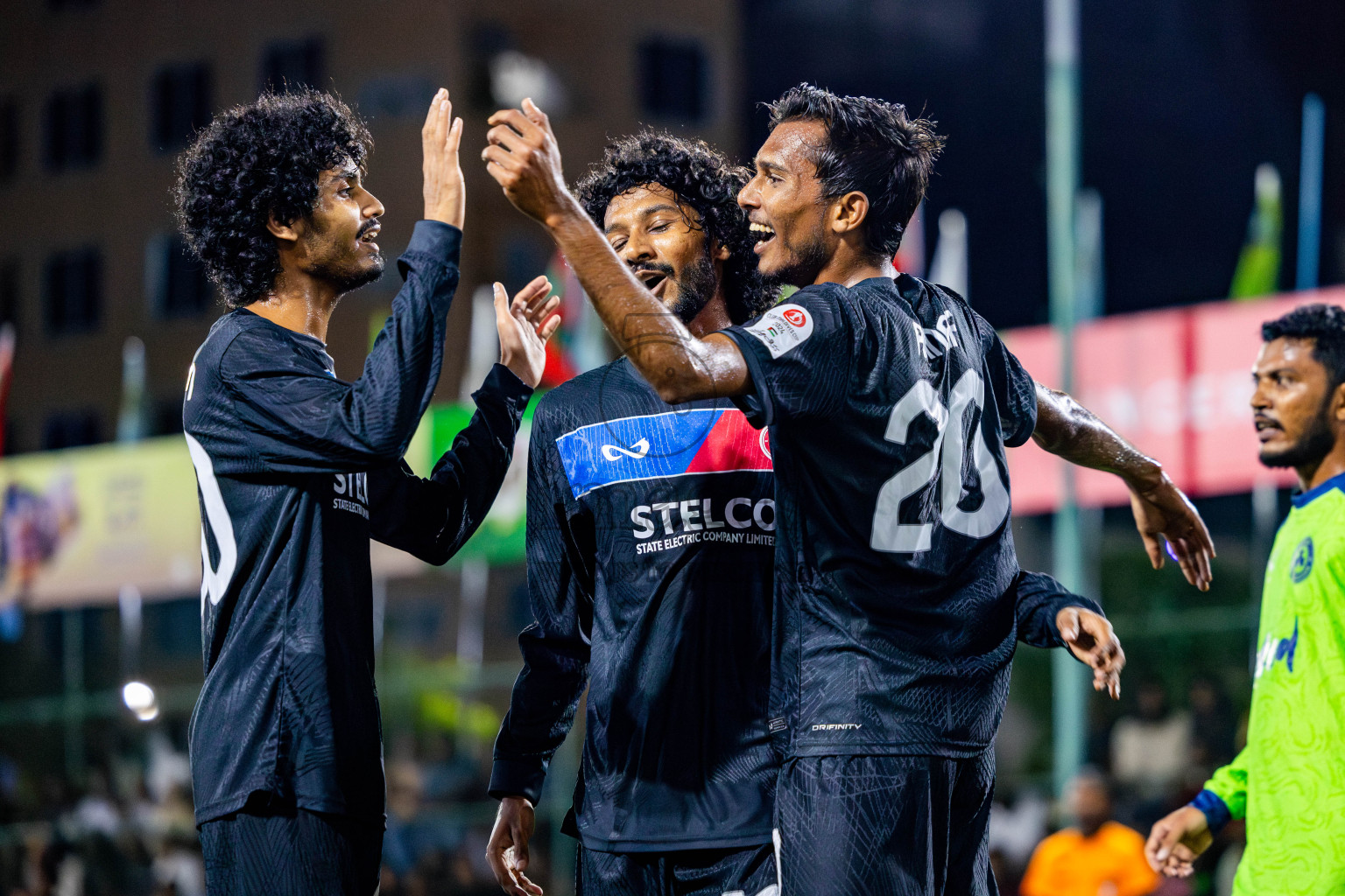 Stelco rc vs Club Immigration in Round of 16 of Club Maldives Cup 2024 held in Rehendi Futsal Ground, Hulhumale', Maldives on Monday, 7th October 2024. Photos: Nausham Waheed / images.mv