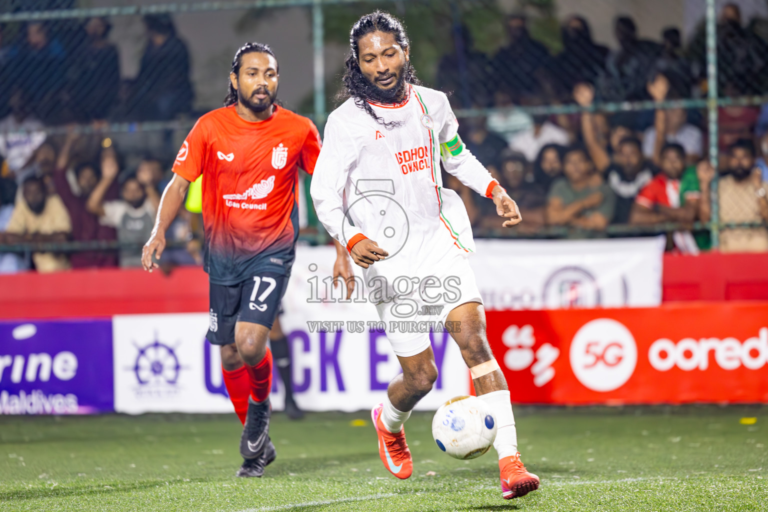 L Gan vs L Isdhoo in Laamu Atoll Finals Day 26 of Golden Futsal Challenge 2025 was held on Thursday , 30th January 2025, in Hulhumale', Maldives. Photos: Ismail Thoriq / images.mv