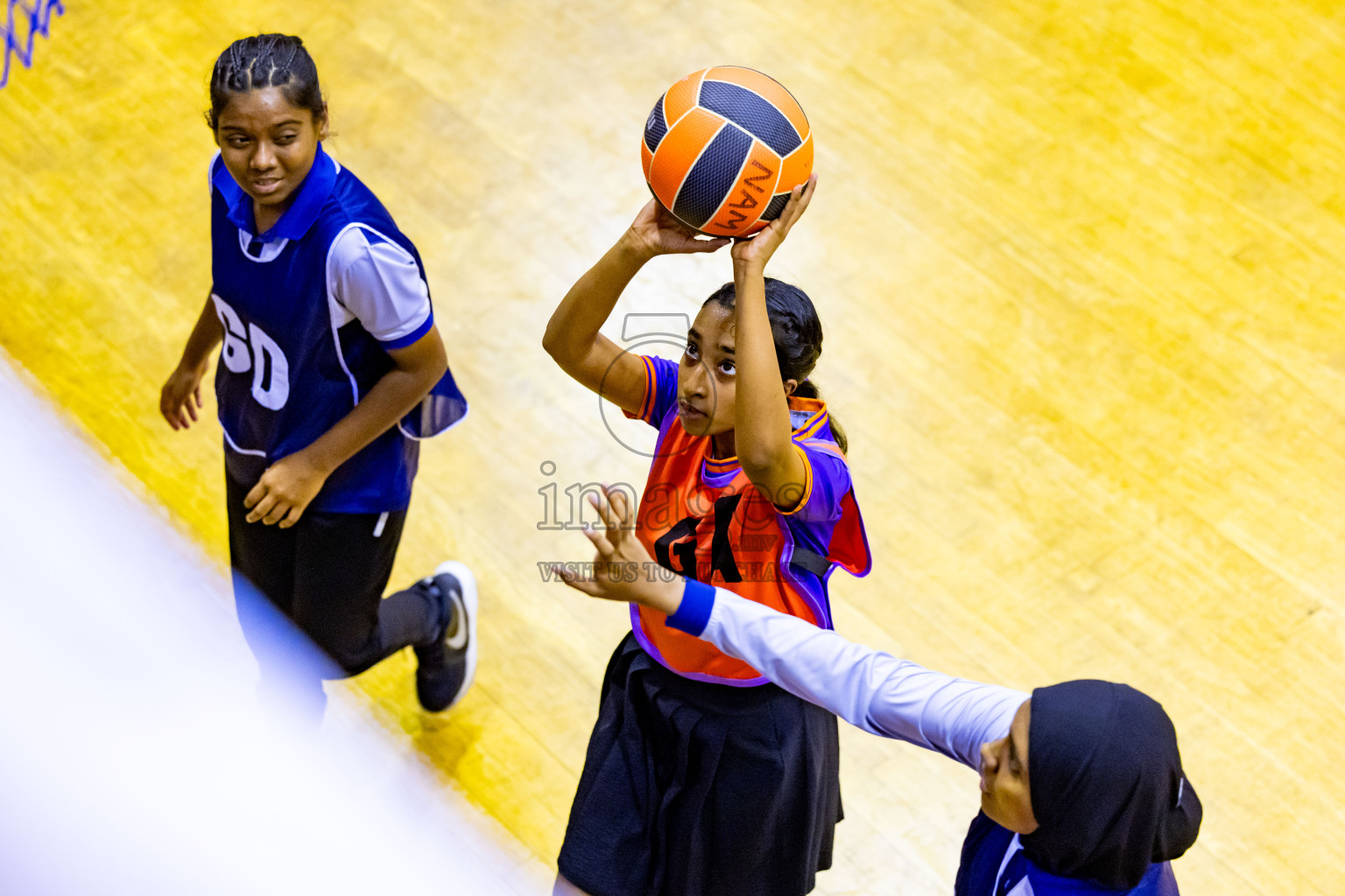 Day 2 of 25th Inter-School Netball Tournament was held in Social Center at Male', Maldives on Saturday, 10th August 2024. Photos: Nausham Waheed / images.mv