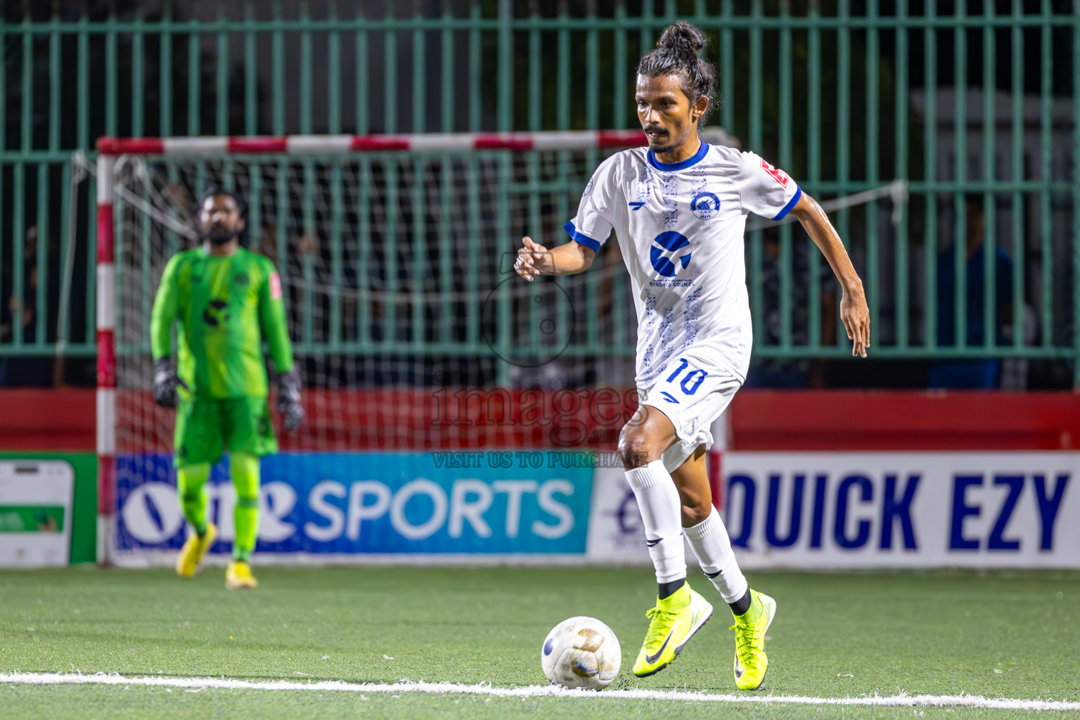 V Keyodhoo vs ADh Mahibadhoo in Zone Round on Day 30 of Golden Futsal Challenge 2025 was held on Monday , 3rd February 2025, in Hulhumale', Maldives.
Photos: Ismail Thoriq / images.mv