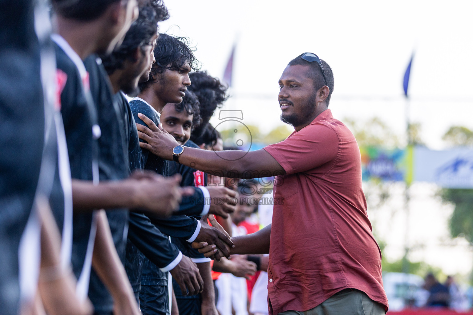 F Feeali VS F Dharanboodhoo in Day 13 of Golden Futsal Challenge 2024 was held on Saturday, 27th January 2024, in Hulhumale', Maldives Photos: Nausham Waheed / images.mv