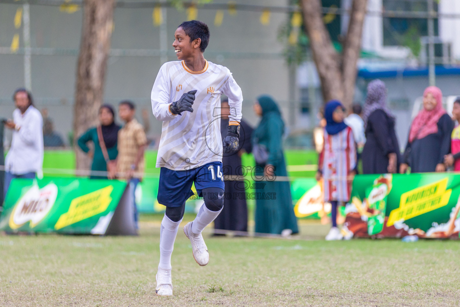 Day 2  of MILO Academy Championship 2024 - U12 was held at Henveiru Grounds in Male', Maldives on Thursday, 5th July 2024. Photos: Shuu Abdul Sattar / images.mv