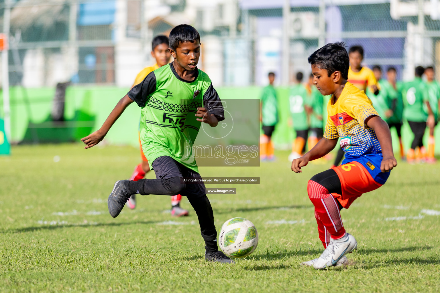 Day 1 of MILO Academy Championship 2023 (U12) was held in Henveiru Football Grounds, Male', Maldives, on Friday, 18th August 2023.