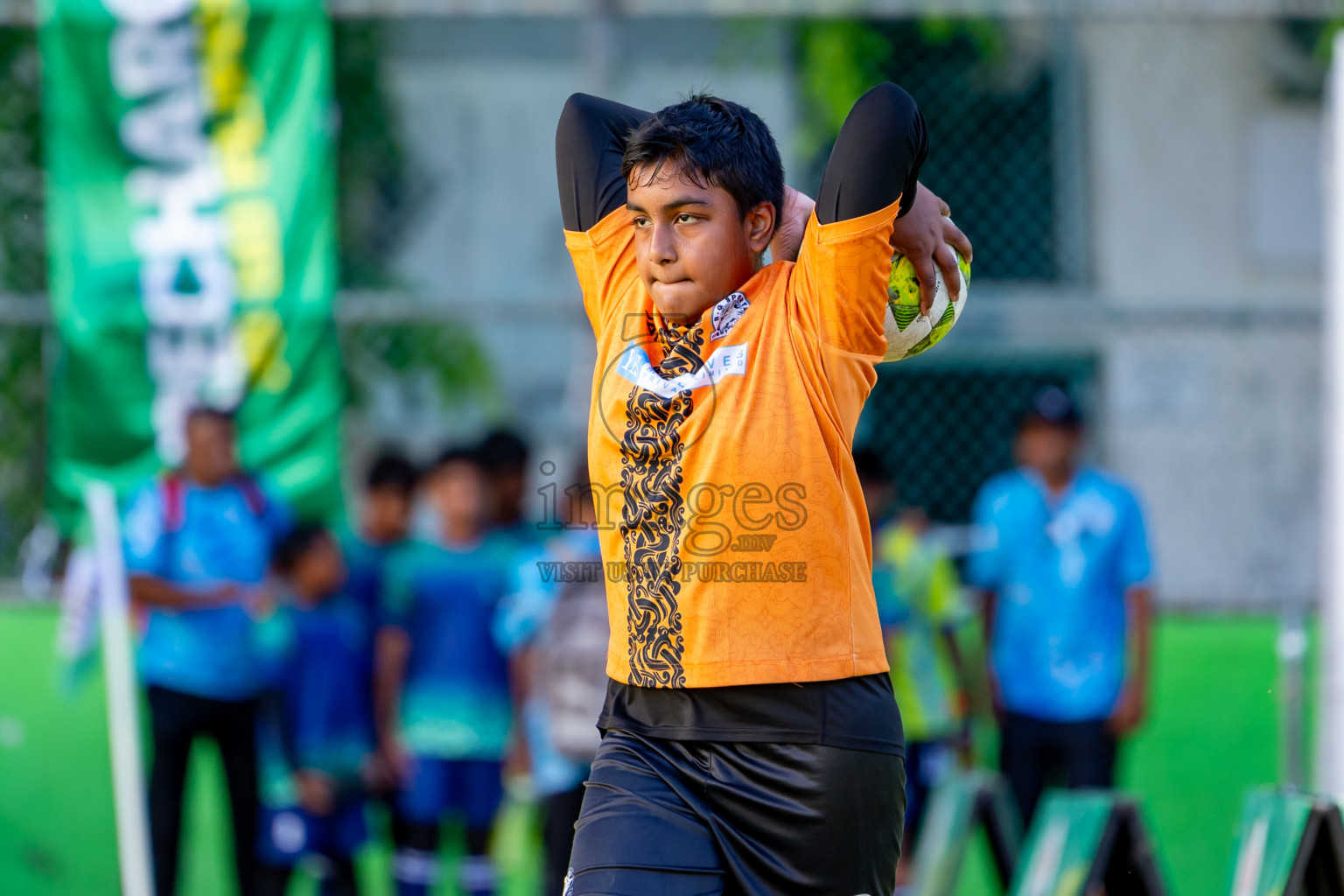 Day 2 of MILO Academy Championship 2025 (U-12) was held at Henveiru Stadium in Male', Maldives on Friday, 2nd May 2025. Photos: Nausham Waheed  / images.mv