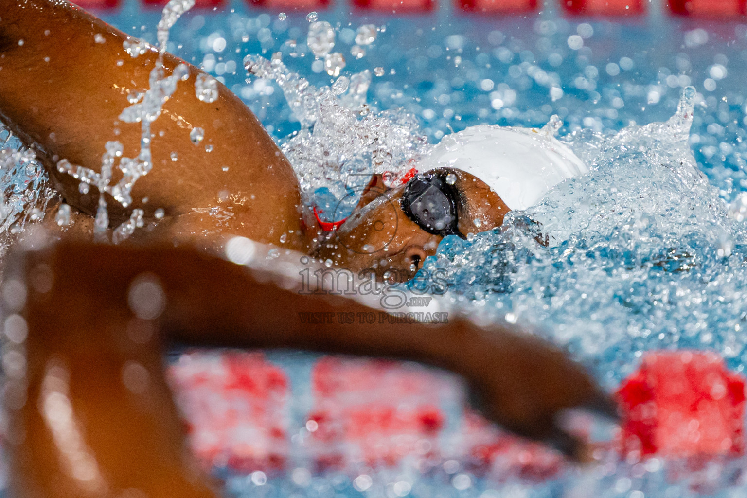 Day 2 of National Swimming Competition 2024 held in Hulhumale', Maldives on Saturday, 14th December 2024. Photos: Nausham Waheed / images.mv