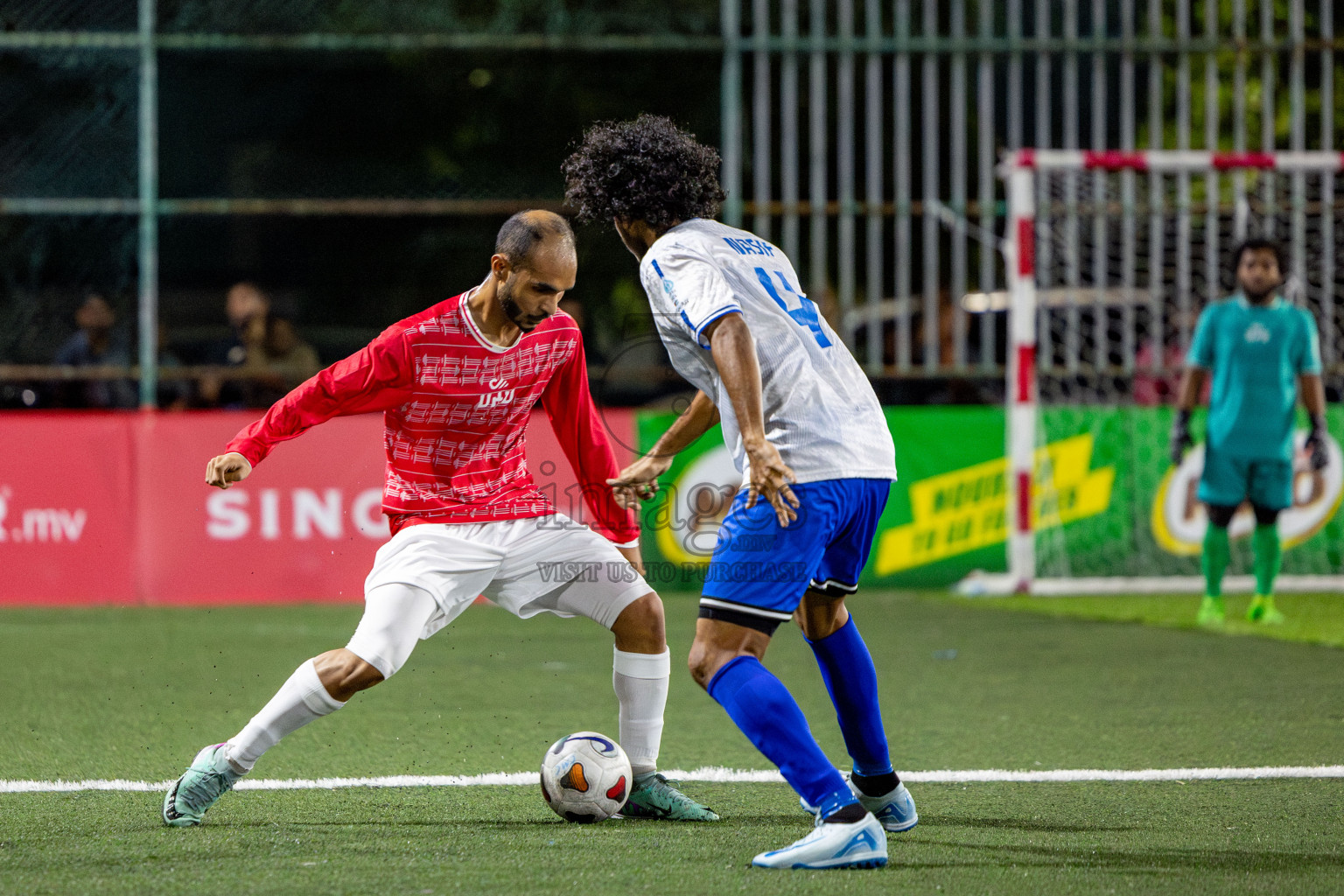 MMA vs CRIMINAL COURT in Club Maldives Classic 2024 held in Rehendi Futsal Ground, Hulhumale', Maldives on Friday, 6th September 2024. 
Photos: Hassan Simah / images.mv