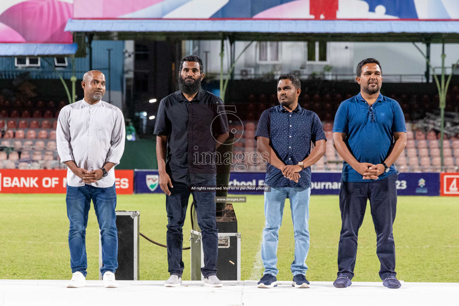 Kalaafaanu School vs Ahmadhiyya International School in the Final of FAM U13 Inter School Football Tournament 2022/23 was held in National Football Stadium on Sunday, 11th June 2023.  Photos: Ismail Thoriq / images.mv