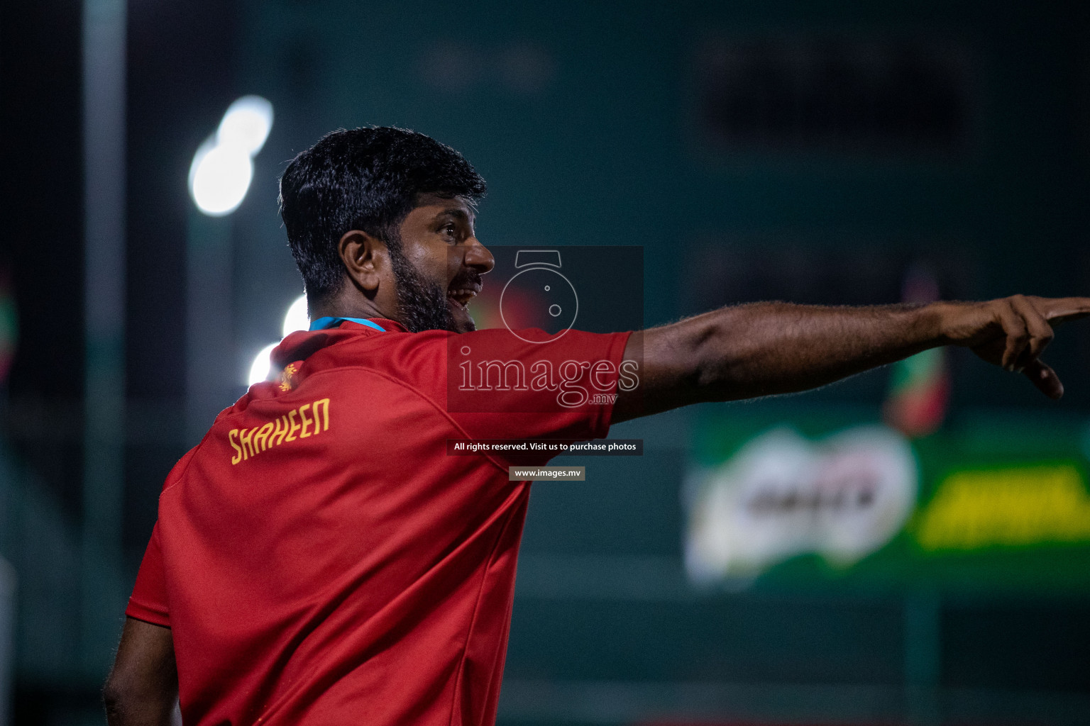 Prison Club vs MACL in the Quarter Finals of Club Maldives 2021 held at Hulhumale;, on 12th December 2021 Photos: Ismail Thoriq / images.mv