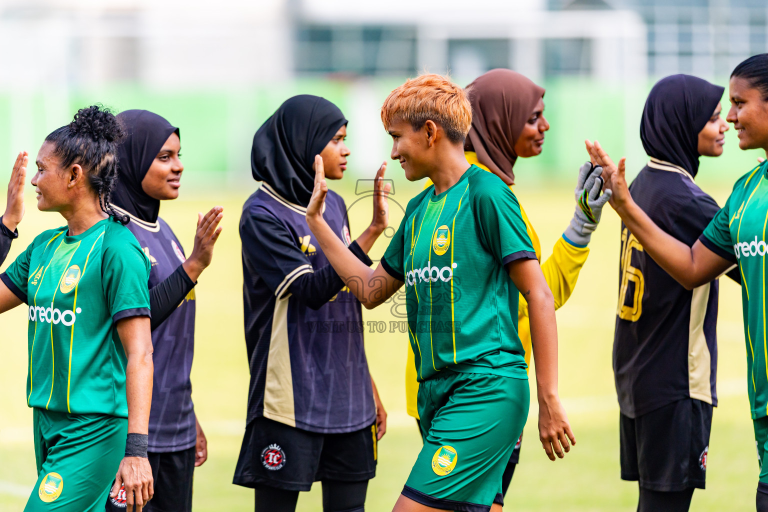TC Sports Club vs Maziya Sports and Recreation  in FAM Women’s League 2025 held in Henveiru Football ground, Male', Maldives on Thursday, 11th December 2025. Photos: Nausham Waheed / Images.mv