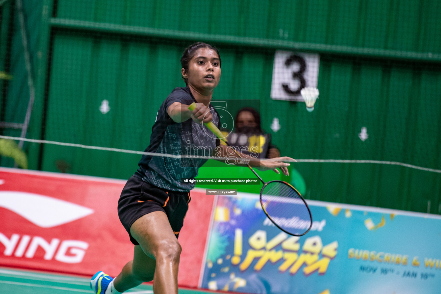 47th National Badminton Tournament 2021 held from 10 to 14 November 2021 in Male' Sports Complex, Maldives