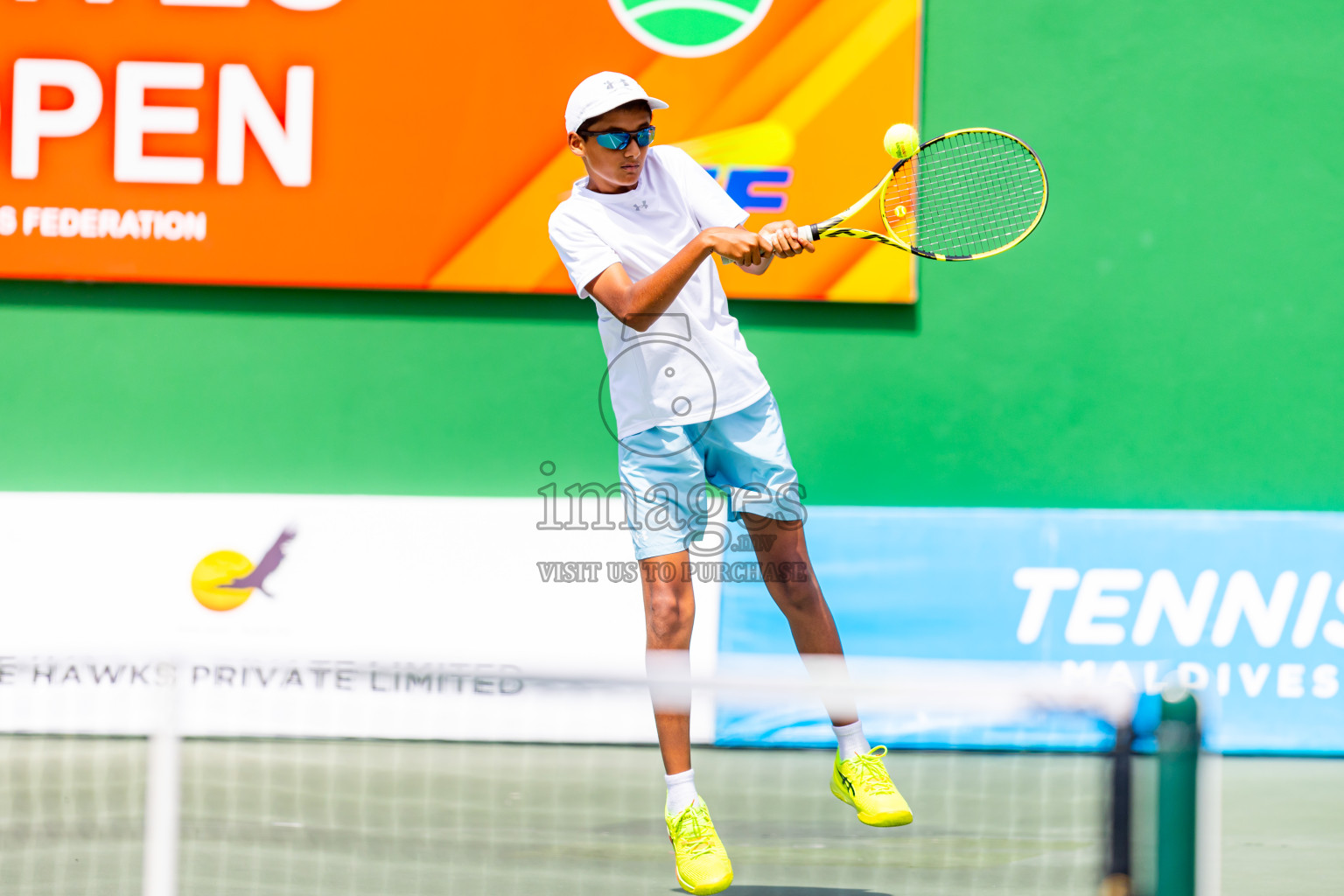 Day 1 of ATF Maldives Junior Open Tennis was held in Male' Tennis Court, Male', Maldives on Monday, 9th December 2024. Photos: Nausham Waheed / images.mv