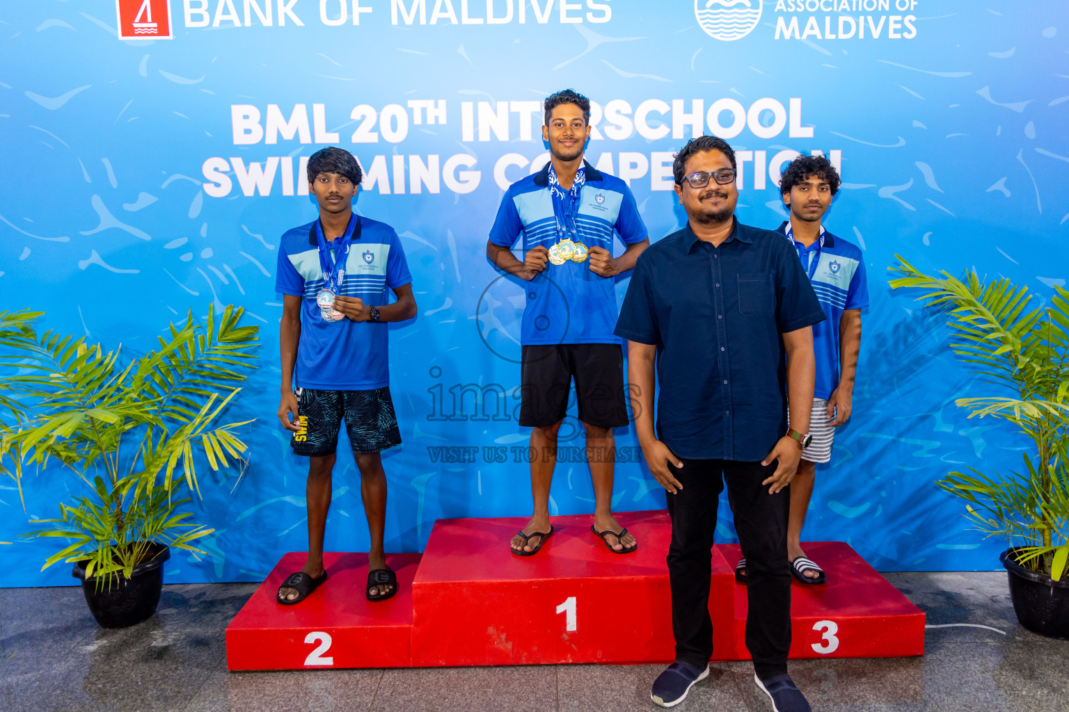 Day 5 of 20th Inter-school Swimming Competition 2024 held in Hulhumale', Maldives on Wednesday, 16th October 2024. Photos: Nausham Waheed / images.mv