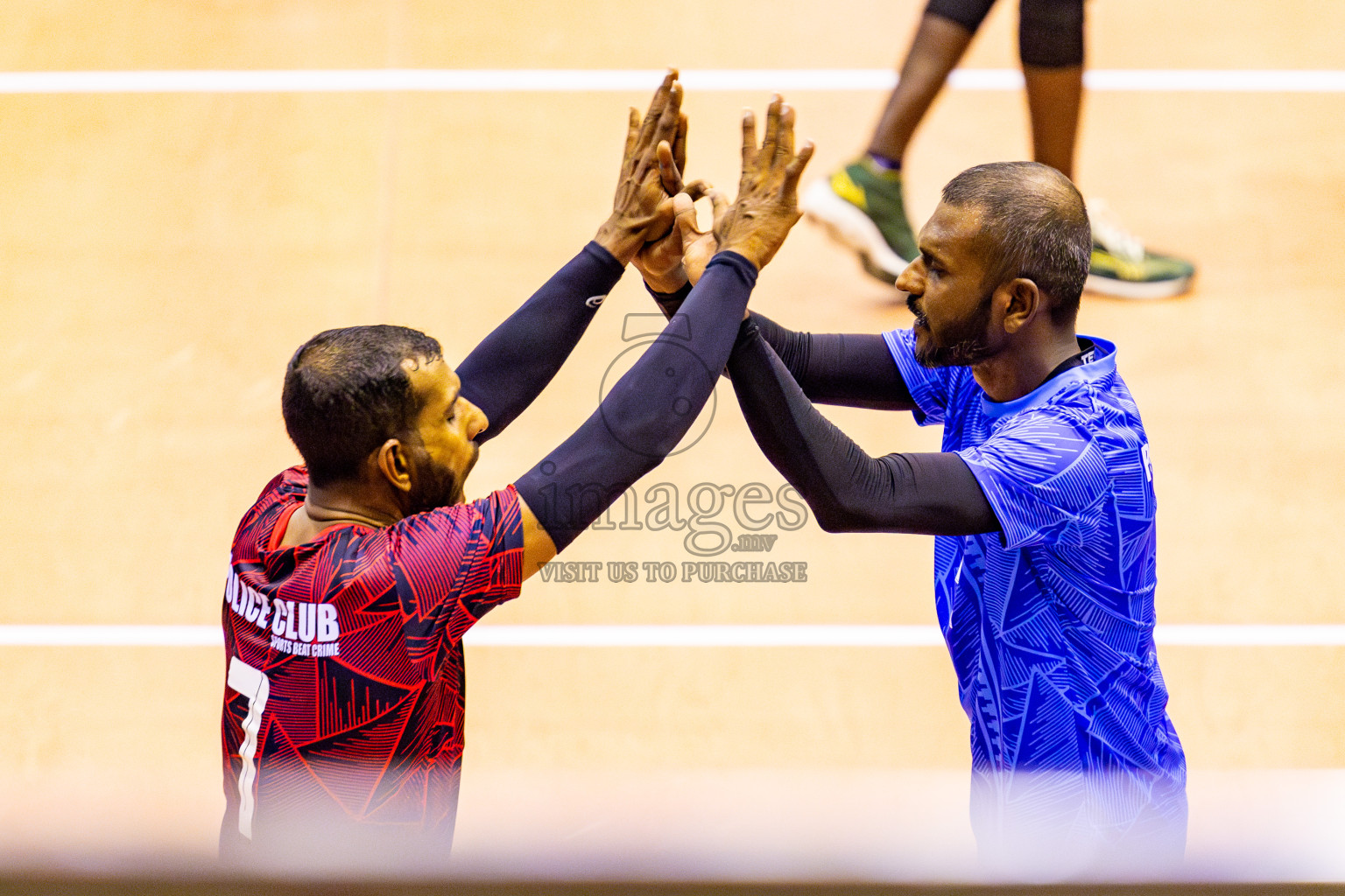 Sports Club City vs Police Club in Day 3 of MILO VAM Cup 2024 Men's Division was held in Social Center Indoor Hall on Wednesday, 30th October 2024. Photos: Nausham Waheed / images.mv