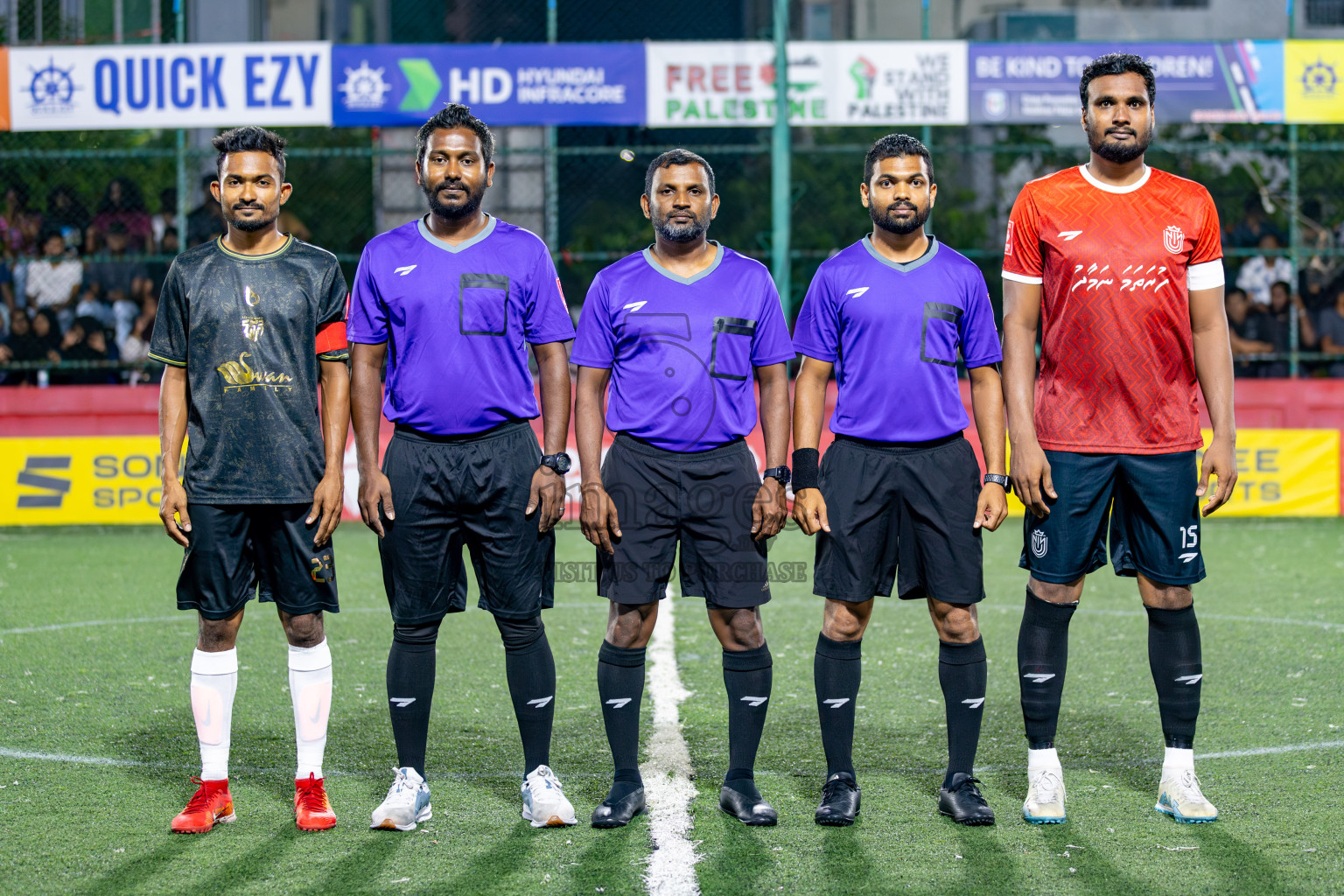 HDh. Nolhivaran VS HA. Utheemu on Day 35 of Golden Futsal Challenge 2024 was held on Tuesday, 20th February 2024, in Hulhumale', Maldives 
Photos: Hassan Simah, / images.mv