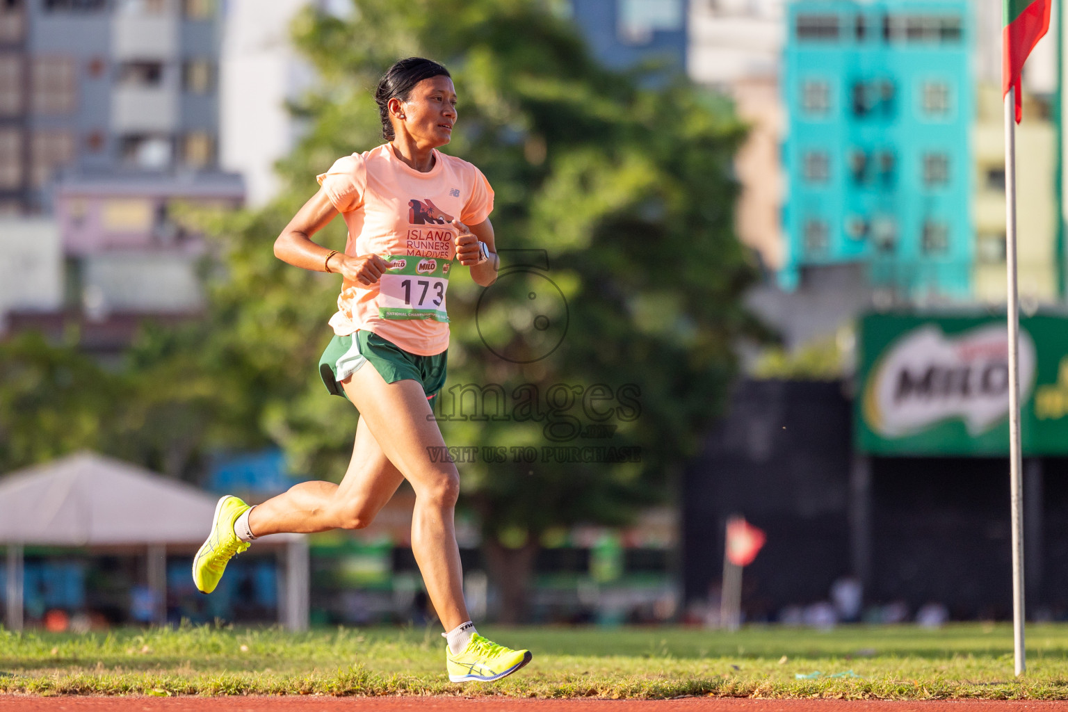 Day 1 of 33rd National Athletics Championship was held in Ekuveni Track at Male', Maldives on Thursday, 5th September 2024. Photos: Shuu Abdul Sattar / images.mv