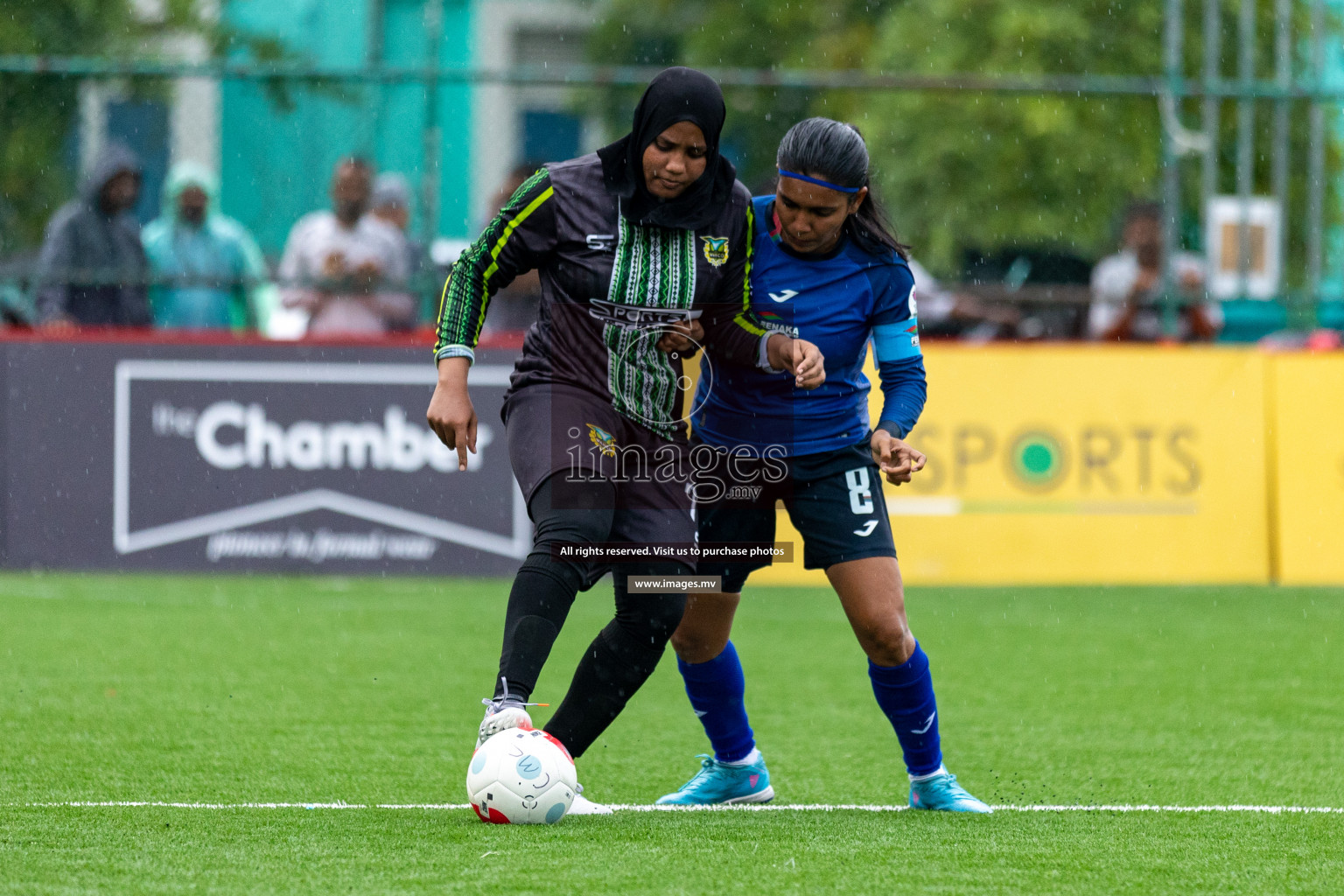 WAMCO vs Team Fenaka in Eighteen Thirty Women's Futsal Fiesta 2022 was held in Hulhumale', Maldives on Friday, 14th October 2022. Photos: Hassan Simah / images.mv