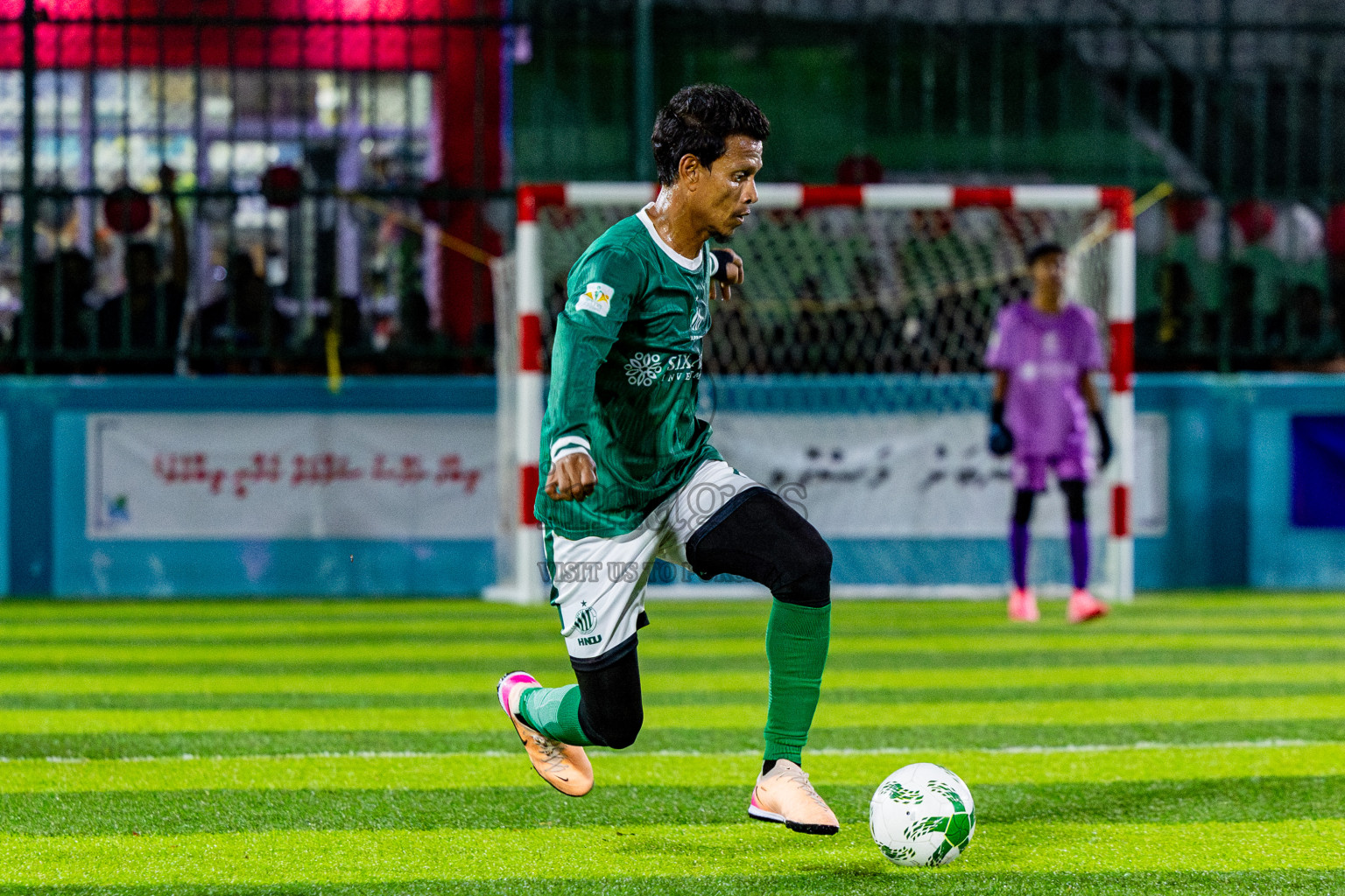 Ifhaams vs Dee Cee Jay SC in Final of Laamehi Dhiggaru Ekuveri Futsal Challenge 2025 was held on Tuesday, 29th July 2025, at Dhiggaru Futsal Ground, Dhiggaru, Maldives Photos: Nausham Waheed  / images.mv