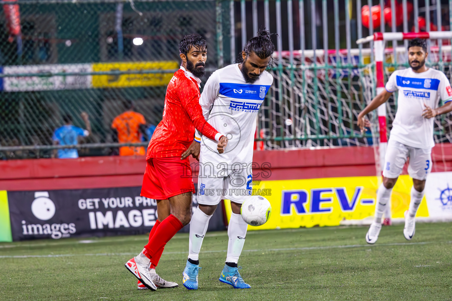 S Feydhoo vs S Hithadhoo in Day 26 of Golden Futsal Challenge 2024 was held on Friday , 9th February 2024 in Hulhumale', Maldives
Photos: Ismail Thoriq / images.mv