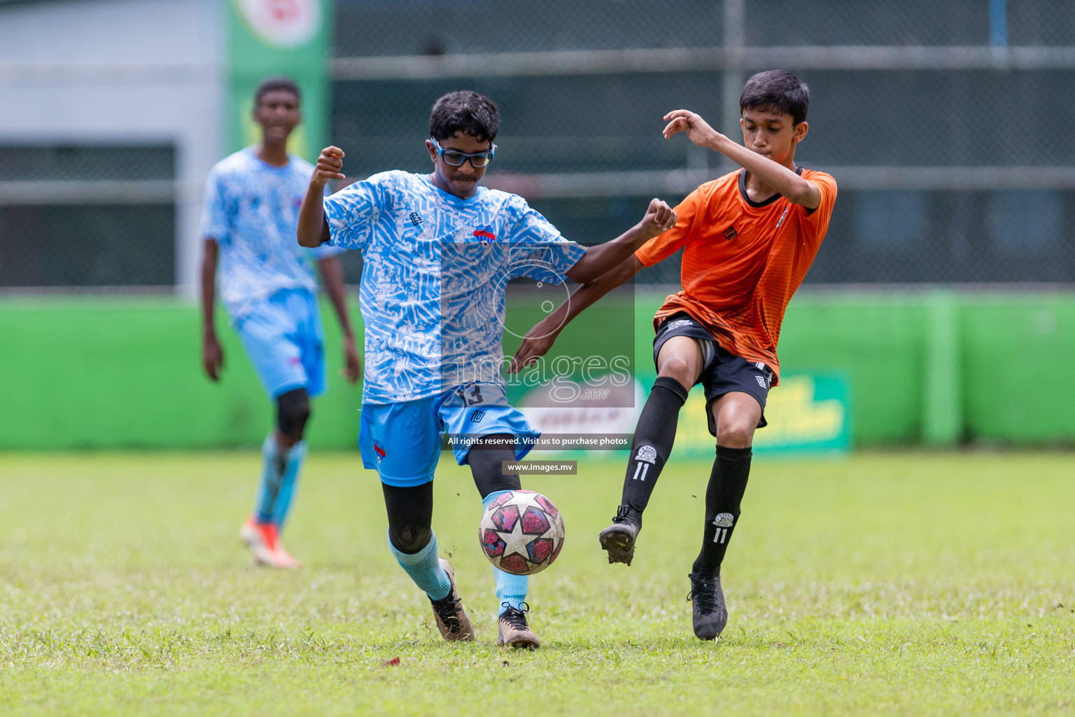 Day 2 of MILO Academy Championship 2023 (u14) was held in Henveyru Stadium Male', Maldives on 4th November 2023. Photos: Nausham Waheed / images.mv