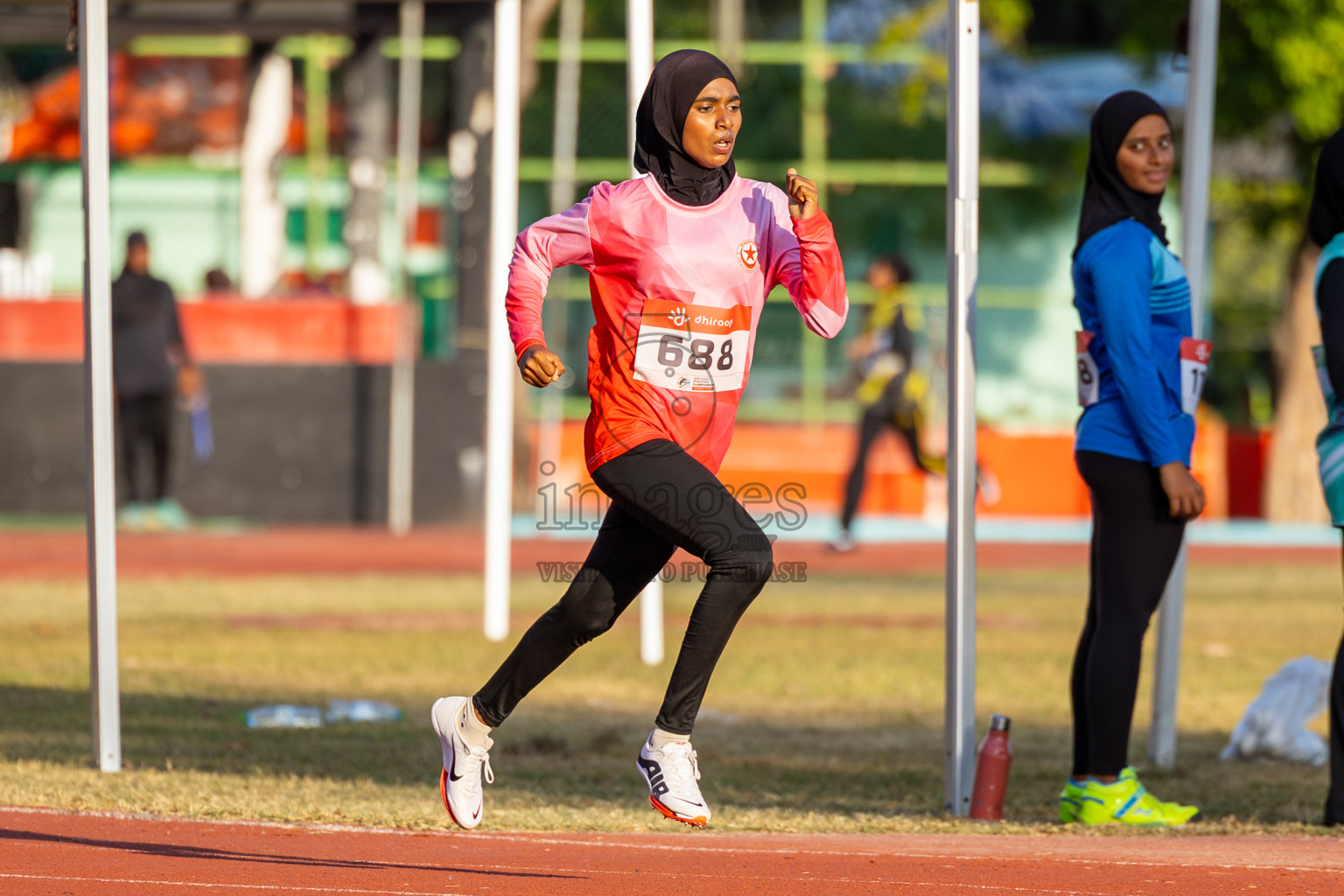 Day 1 of Inter-school Athletics Championship 2025 held in Ekuveni Synthetic Track, Male', Maldives on Monday, 06th October 2025. Photos by: Ismail Thoriq / Images.mv